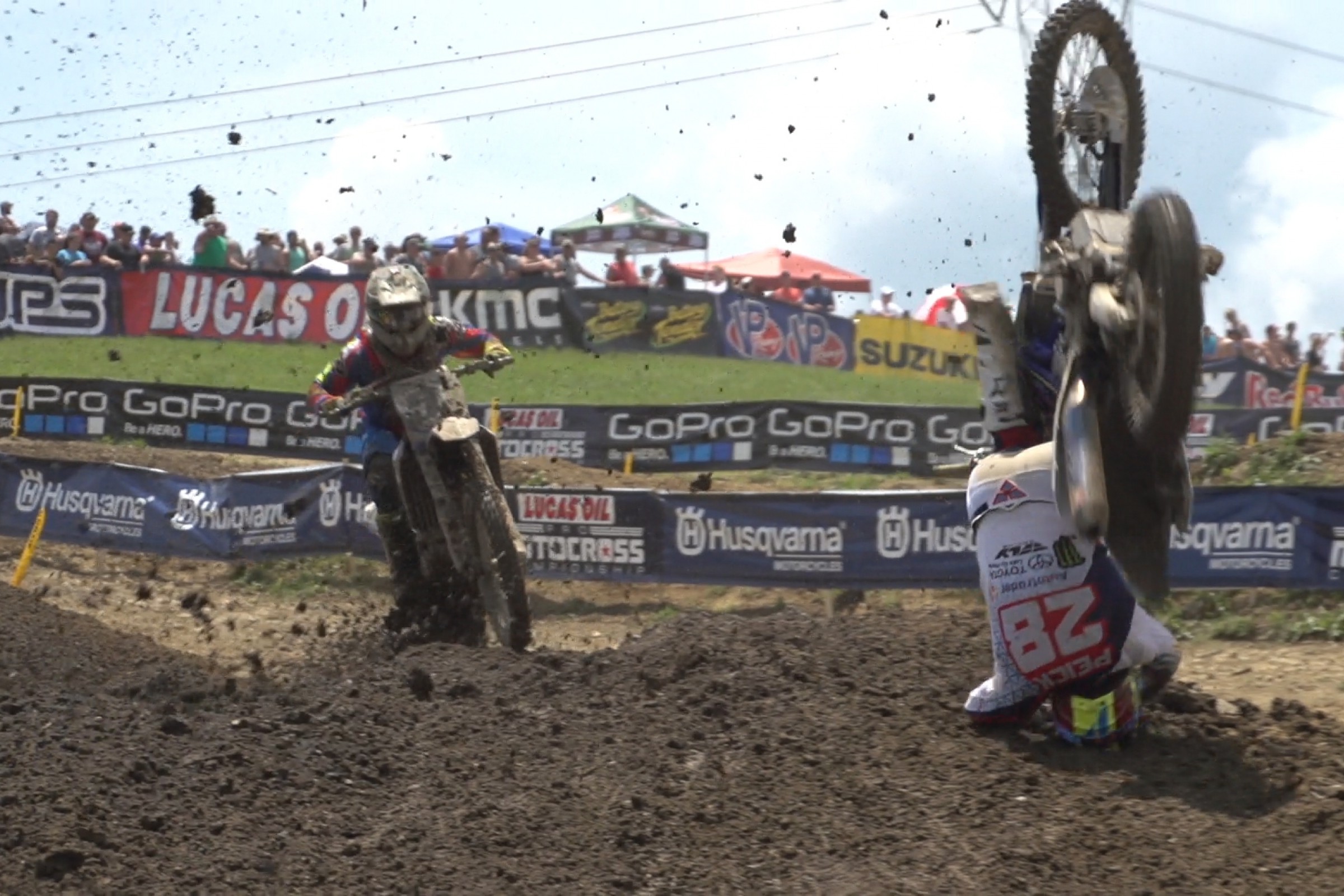 Watch: Weston Peick Crash at High Point