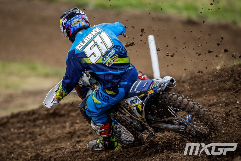 Clarke topped the EMX250 class at Matterley Basin.
