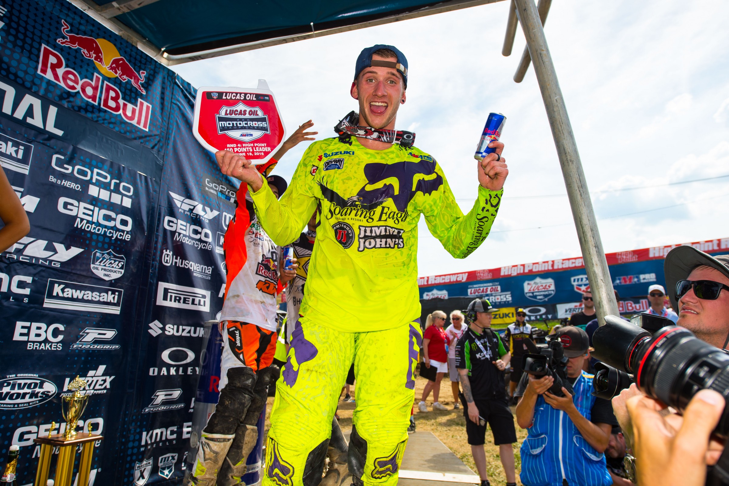 All smiles for Roczen following another 1-1 performance.