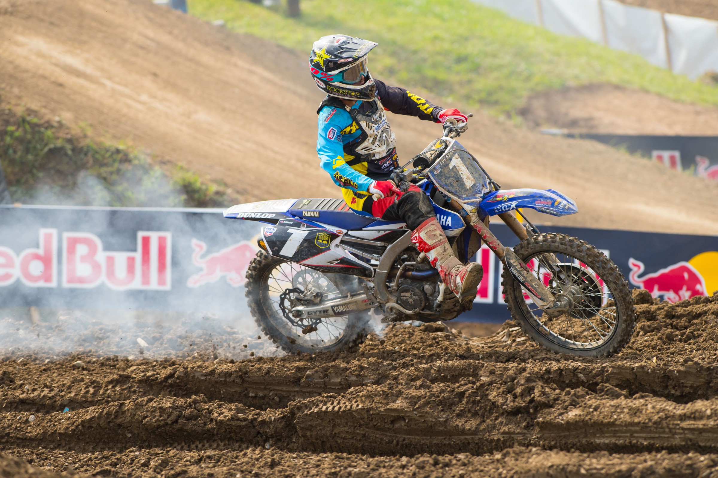 Jeremy finished ninth overall on Saturday after his bike failed in the second moto.