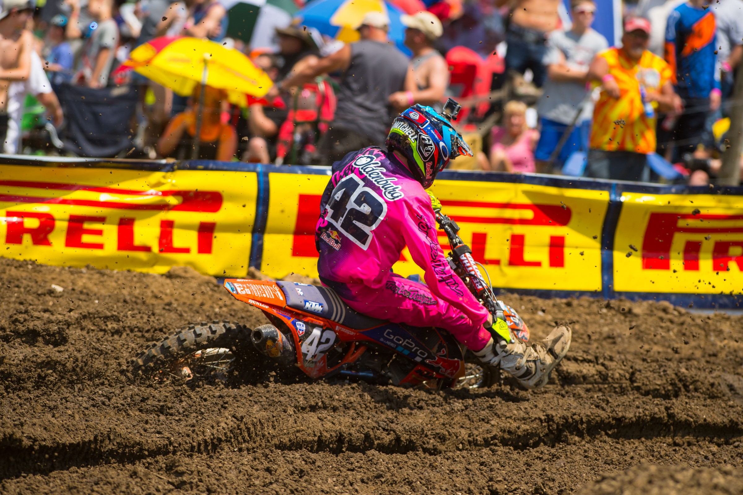 Oldenburg put in some come-from-behind solids motos at High Point.