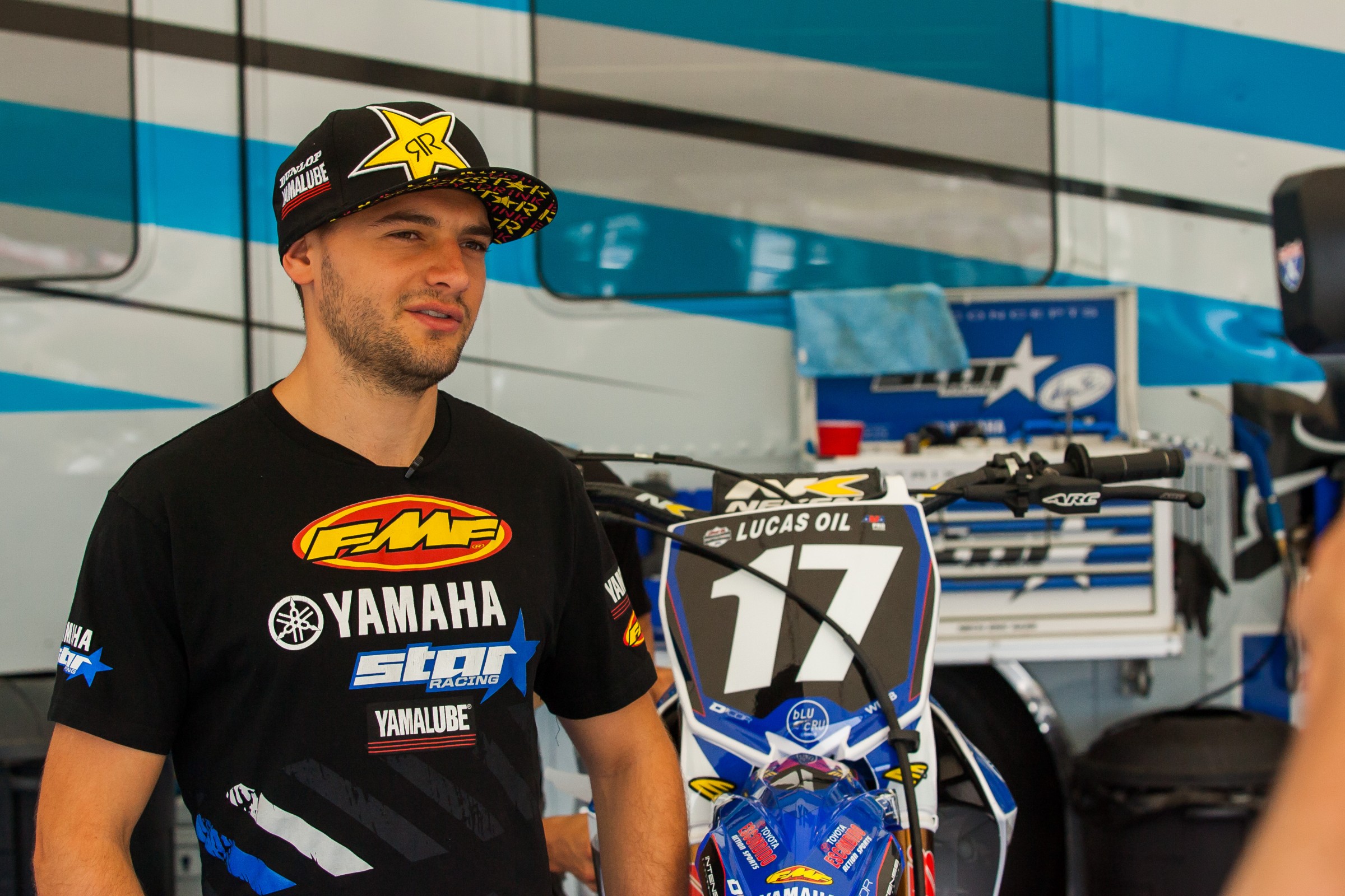 Cooper Webb is back on the east coast, living at South of the Border with teammates Aaron Plessinger and Mitchell Harrison.