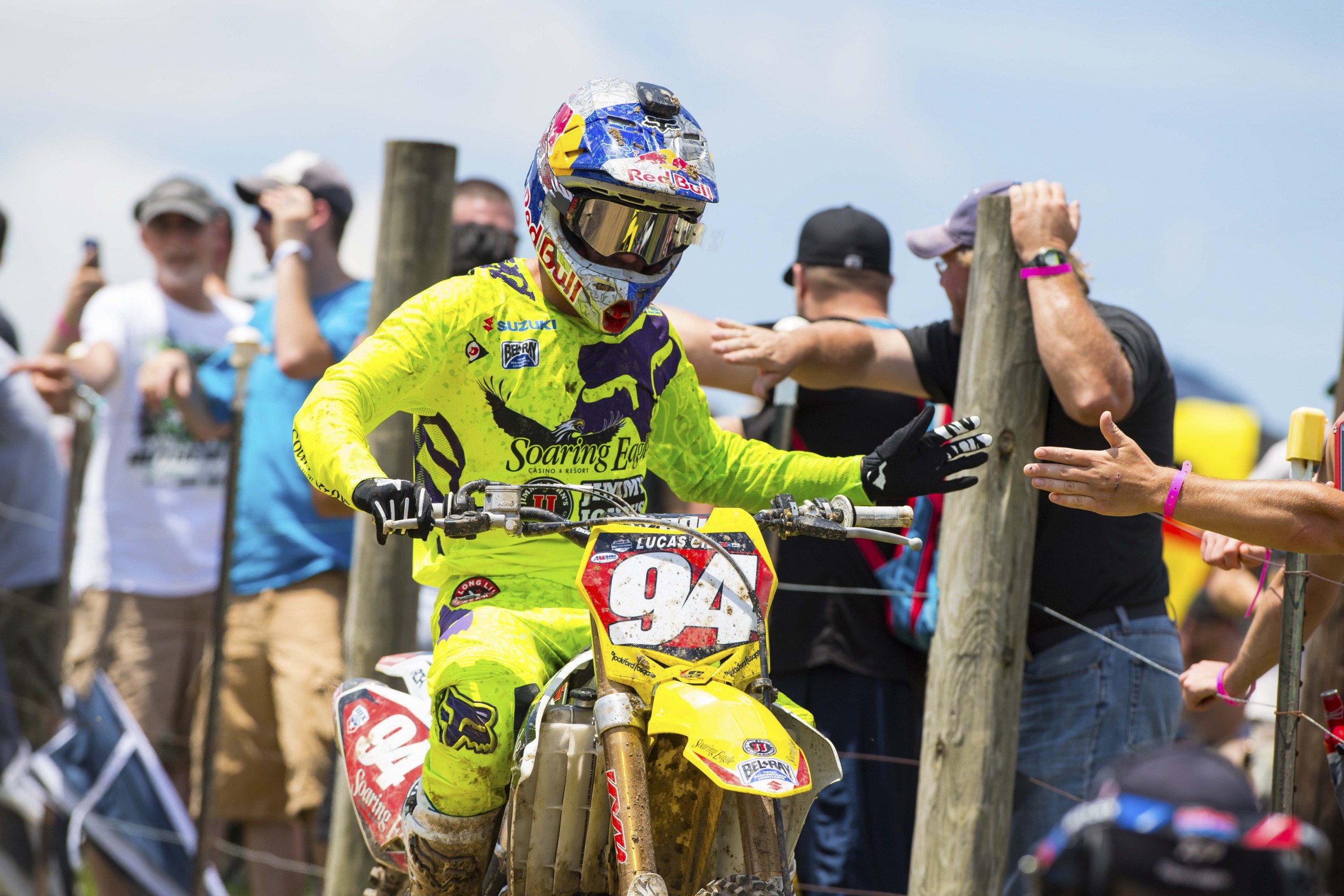 Ken Roczen is living in Florida and probably wont be affected at all by the humidity here in Tennessee.