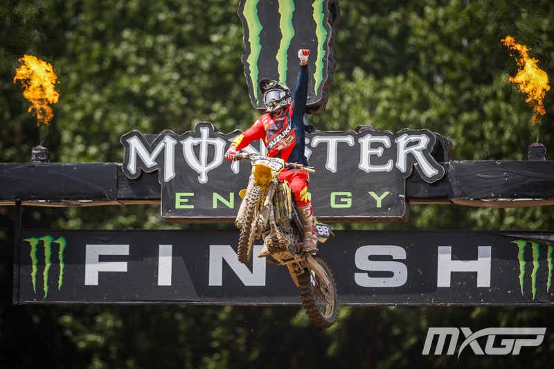 Vaessen came out on top of the EMX250 class in Italy.