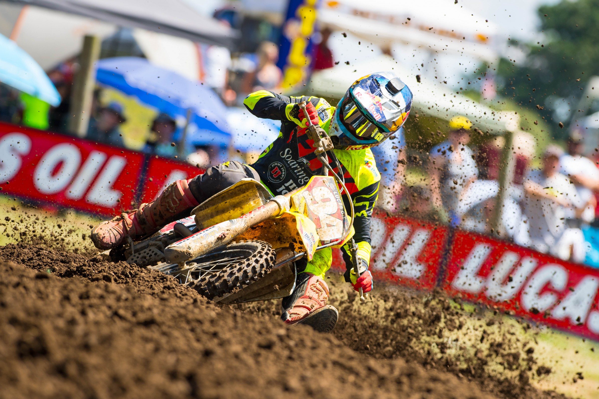Roczen won the overall for a fourth time this season on Saturday.
