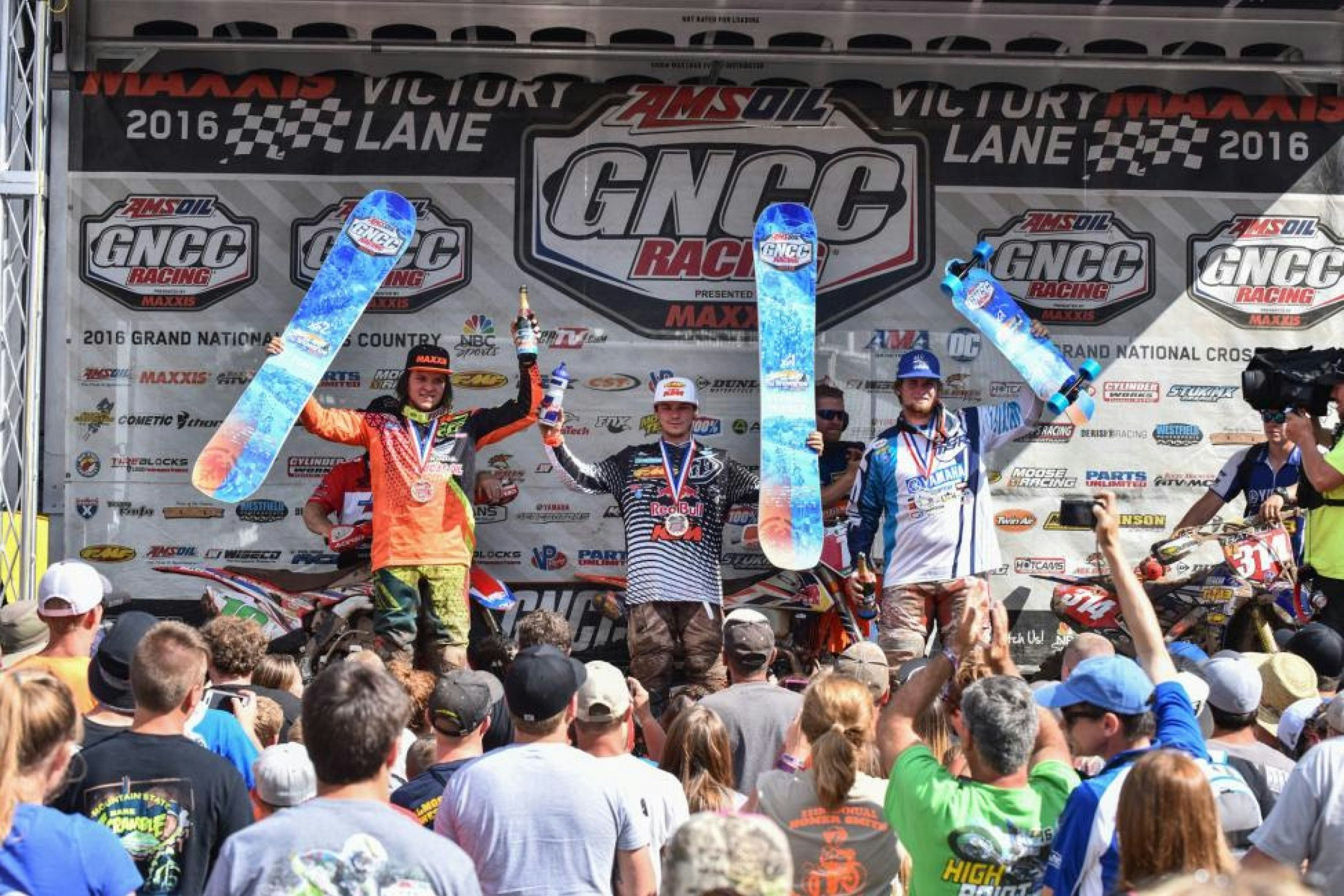 Russell Wins Snowshoe GNCC, Regains Points Lead
