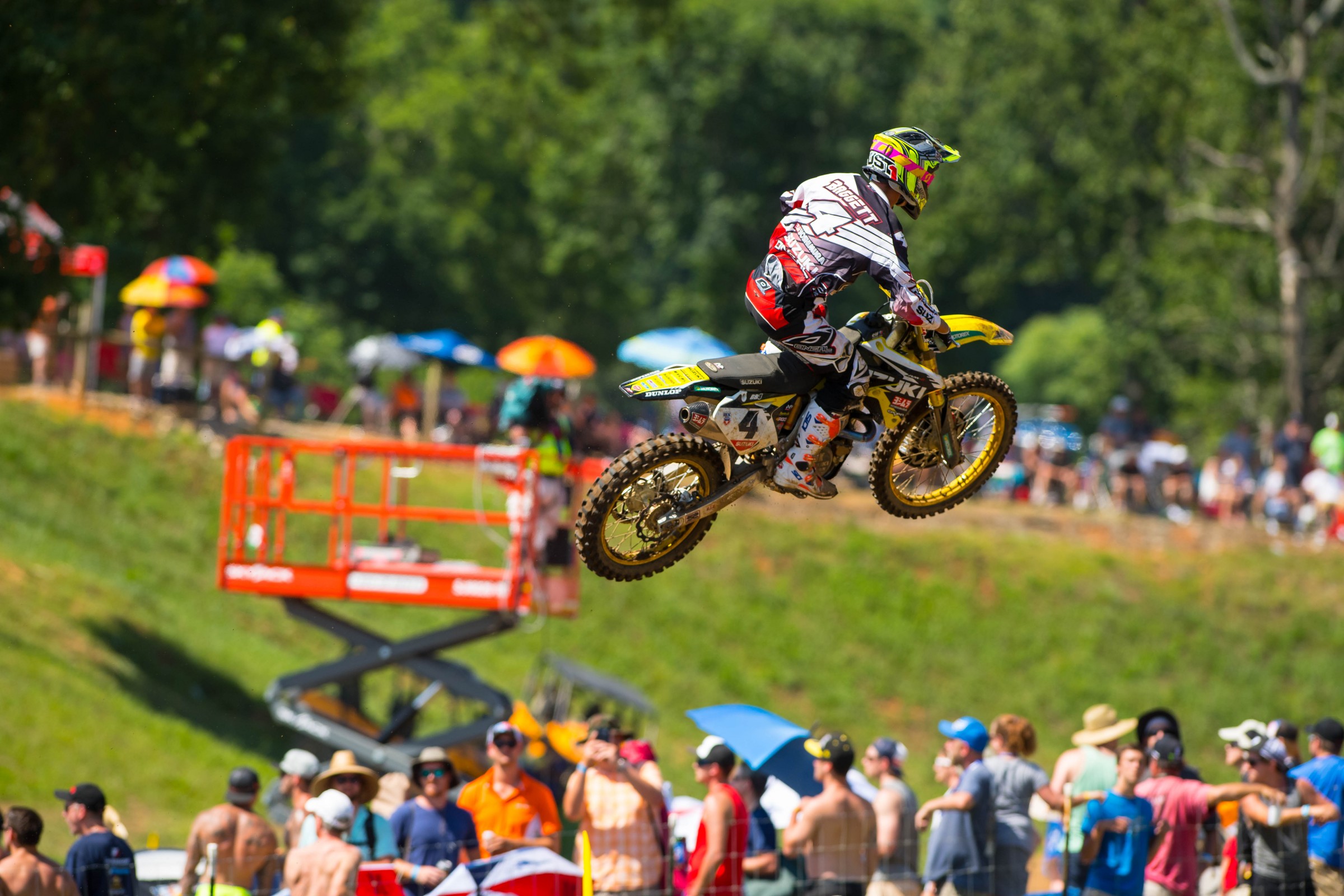 Blake Baggett returned from a shoulder injury to finish 8th overall.