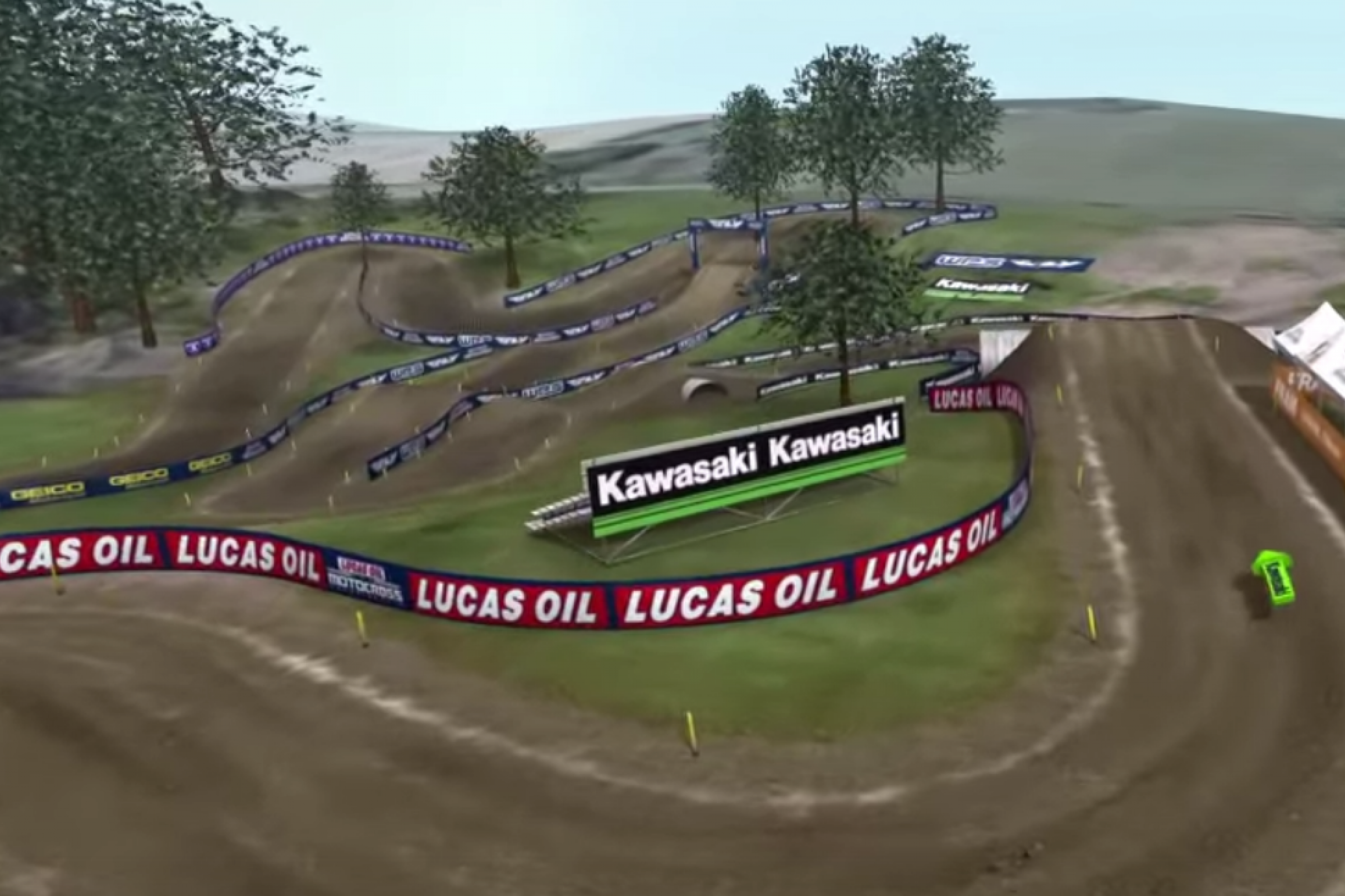Animated Track Map: RedBud