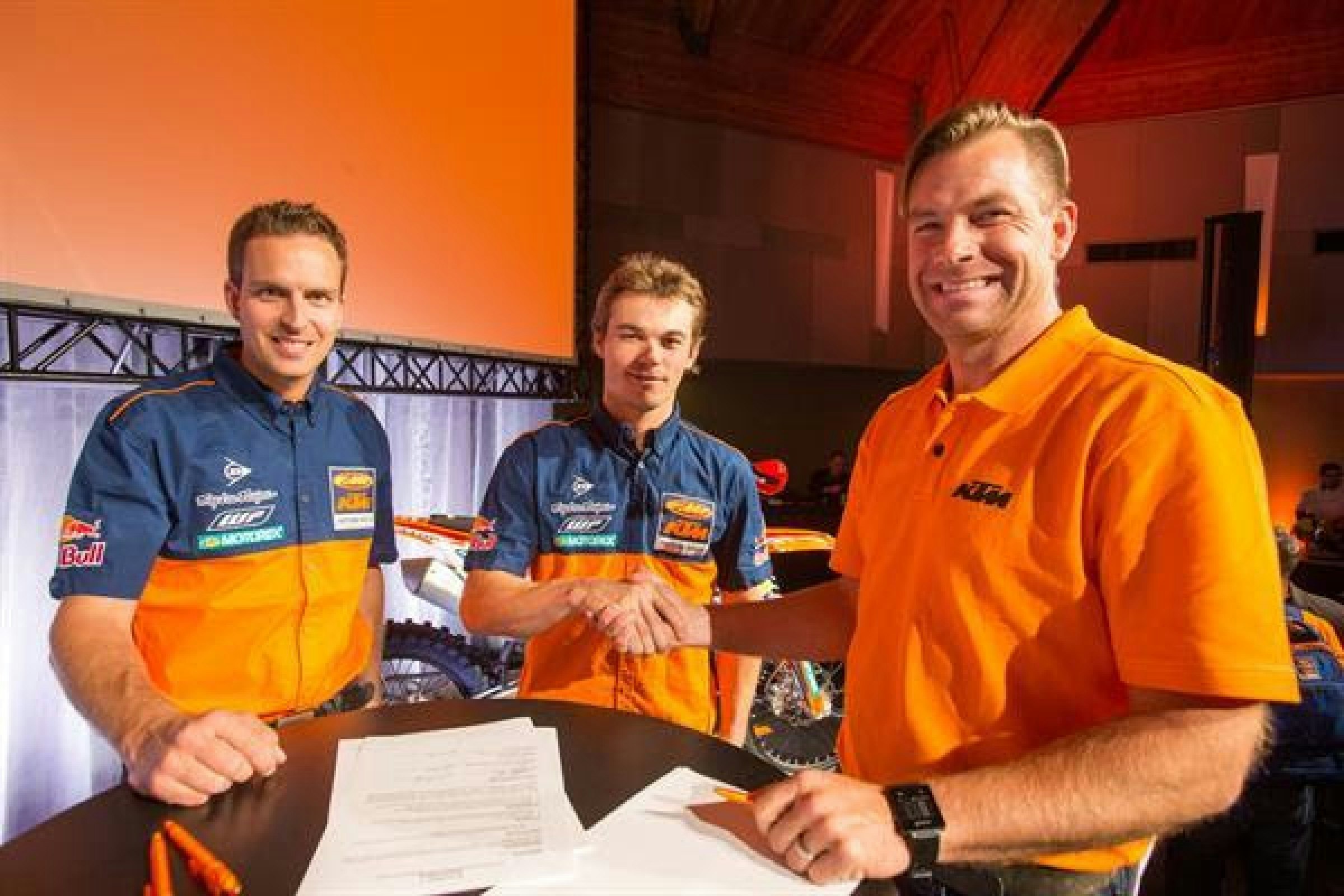 Kailub Russell Signs Unprecedented Career-Long Extension With KTM