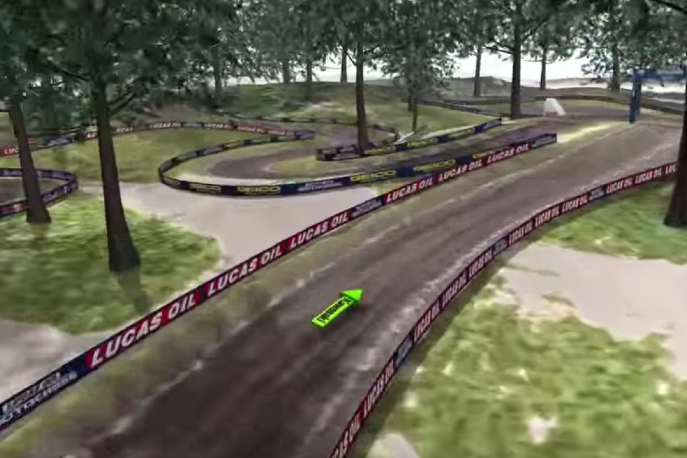Animated Track Map: Southwick