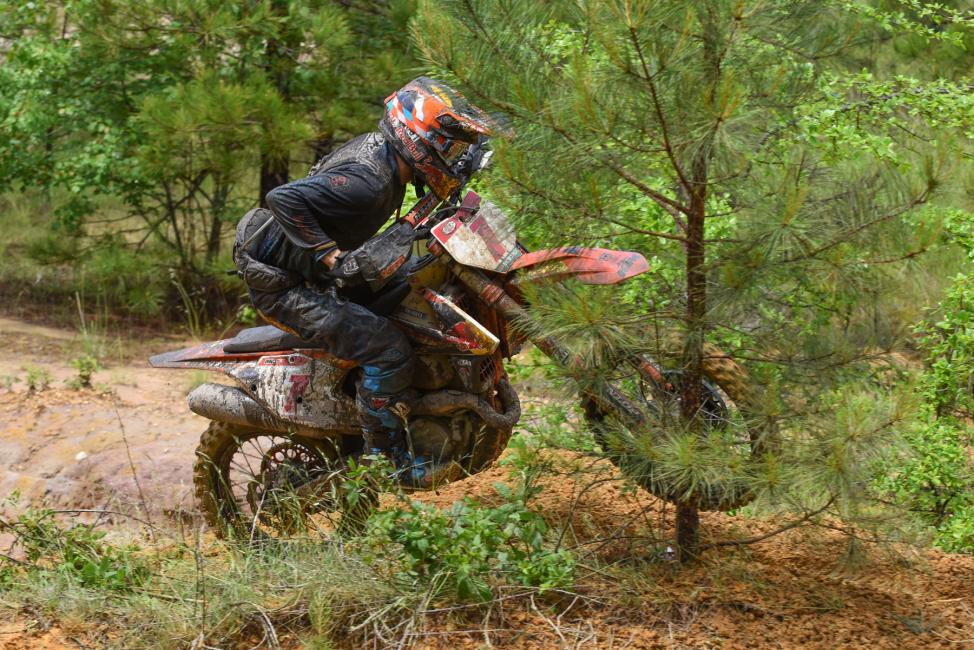 Russell has had an up and down season, but he still is in control of the GNCC series by a slim 15 points over the summer break.