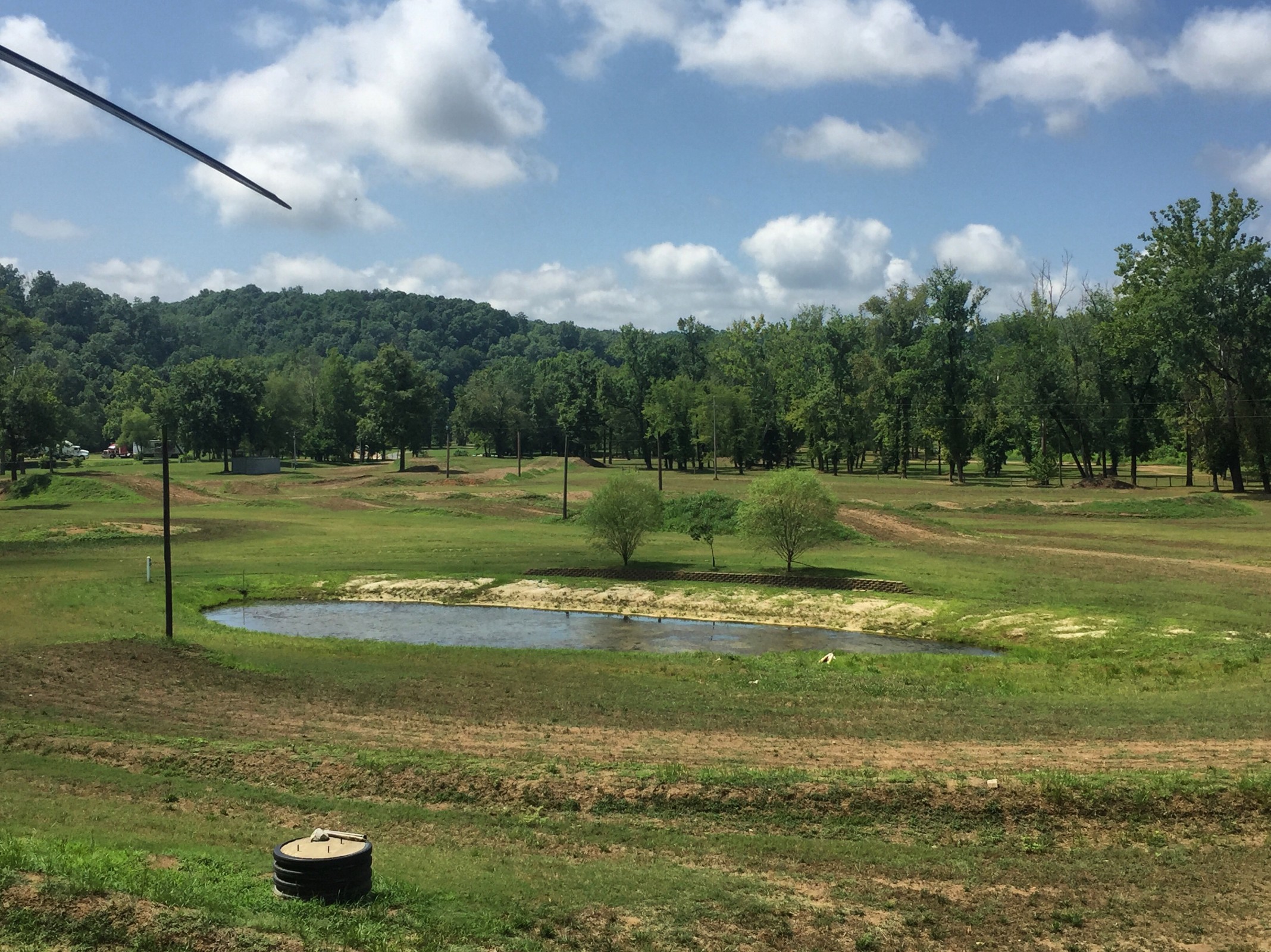 And check out a shot of the track taken today!!