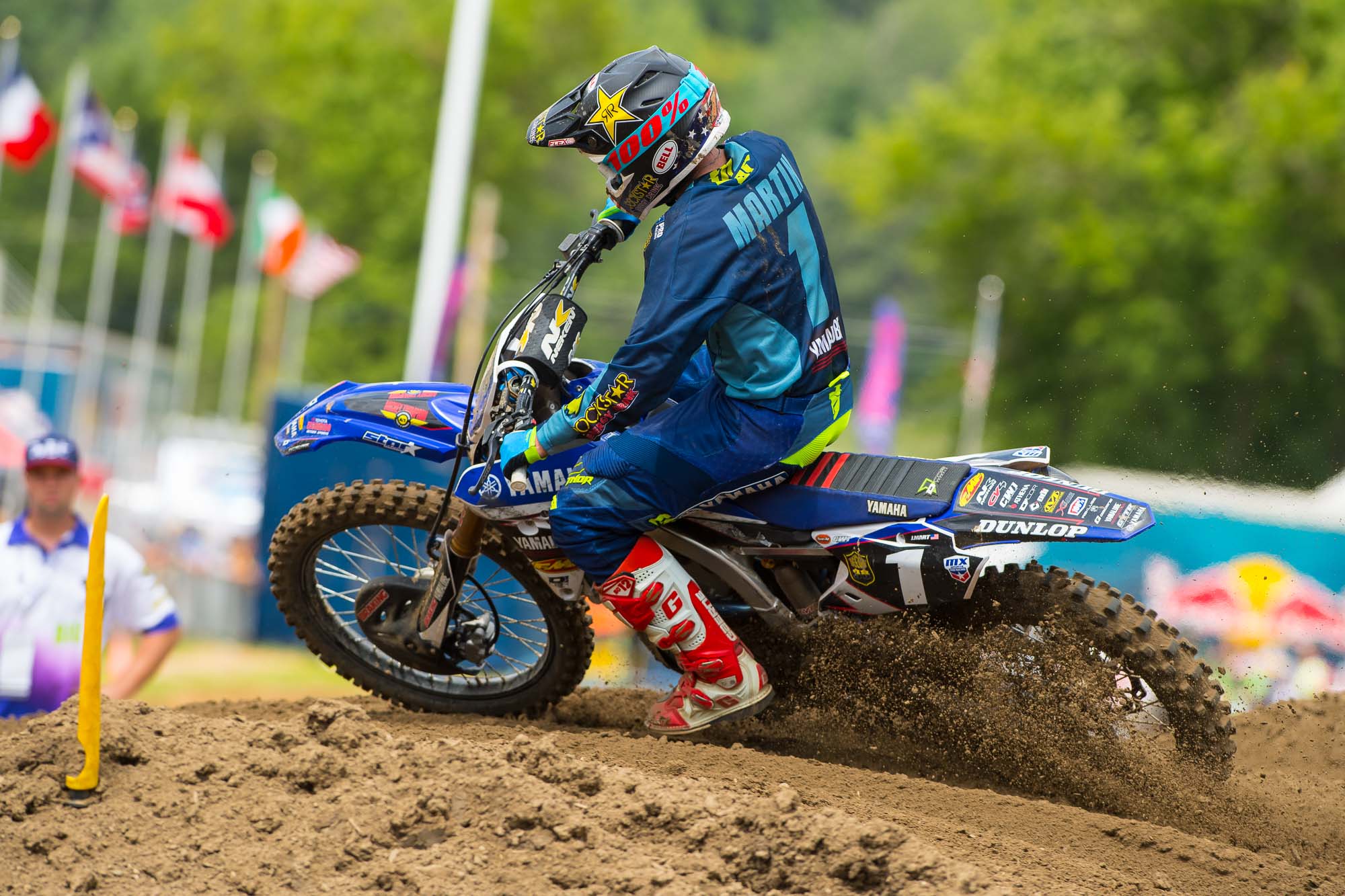 Martin won the hometown overall, but did not gain any points on Webb in the championship.