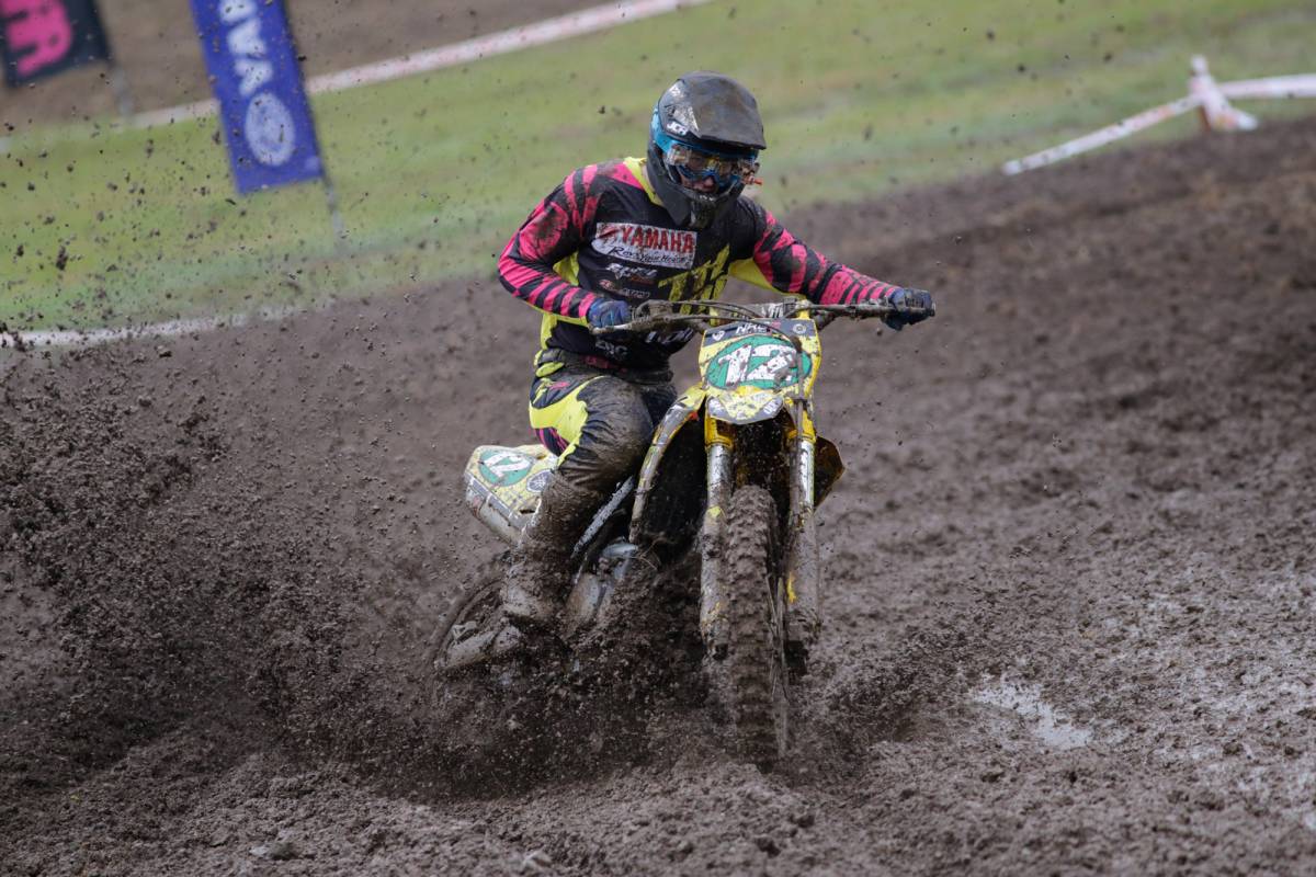 Beaton took home the MX2 victory at Conondale and is only seven points behind Crawford in the championship chase.
