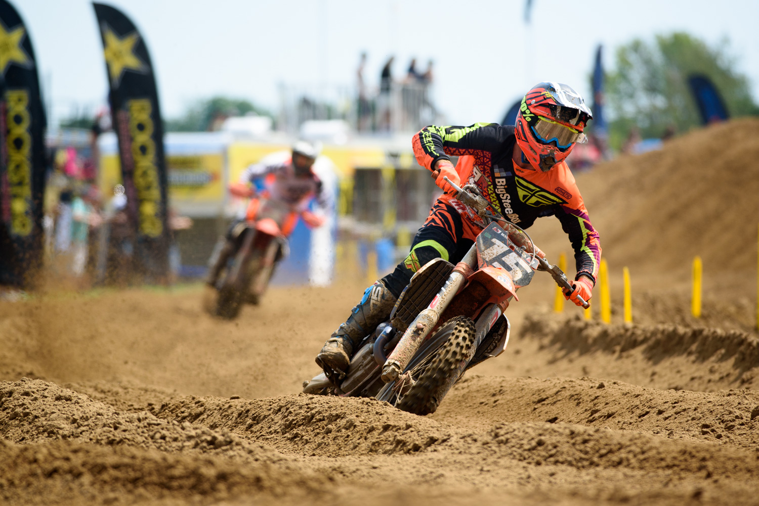 Maffenbeier is trying to keep Thompson in his sights in the MX2 class.