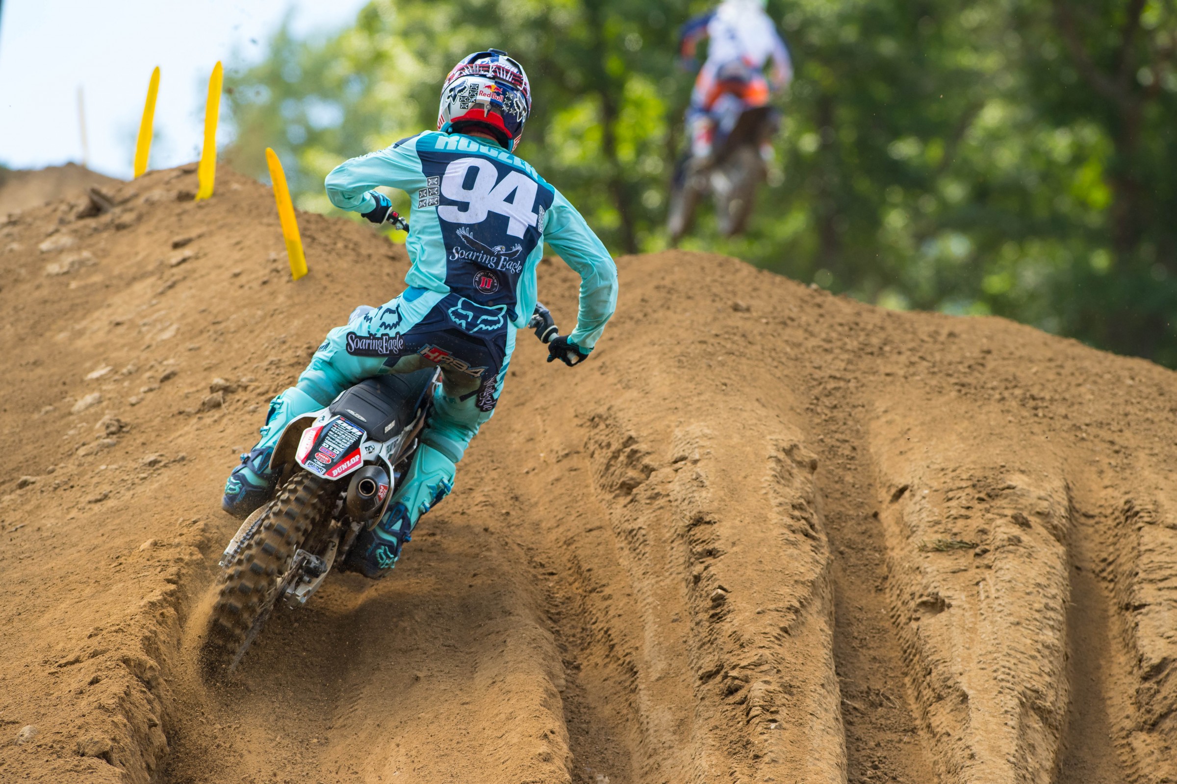 Roczen went 1-1 on Saturday to push his points lead to 55 with four rounds left.