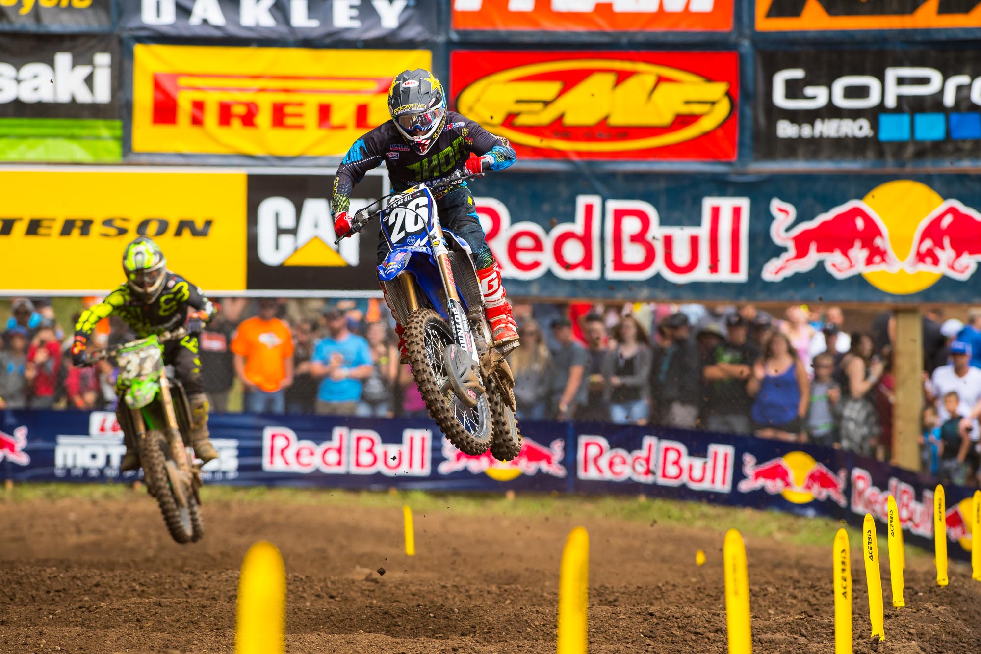 Alex Martin won his first moto of the season en route to the 250 overall.