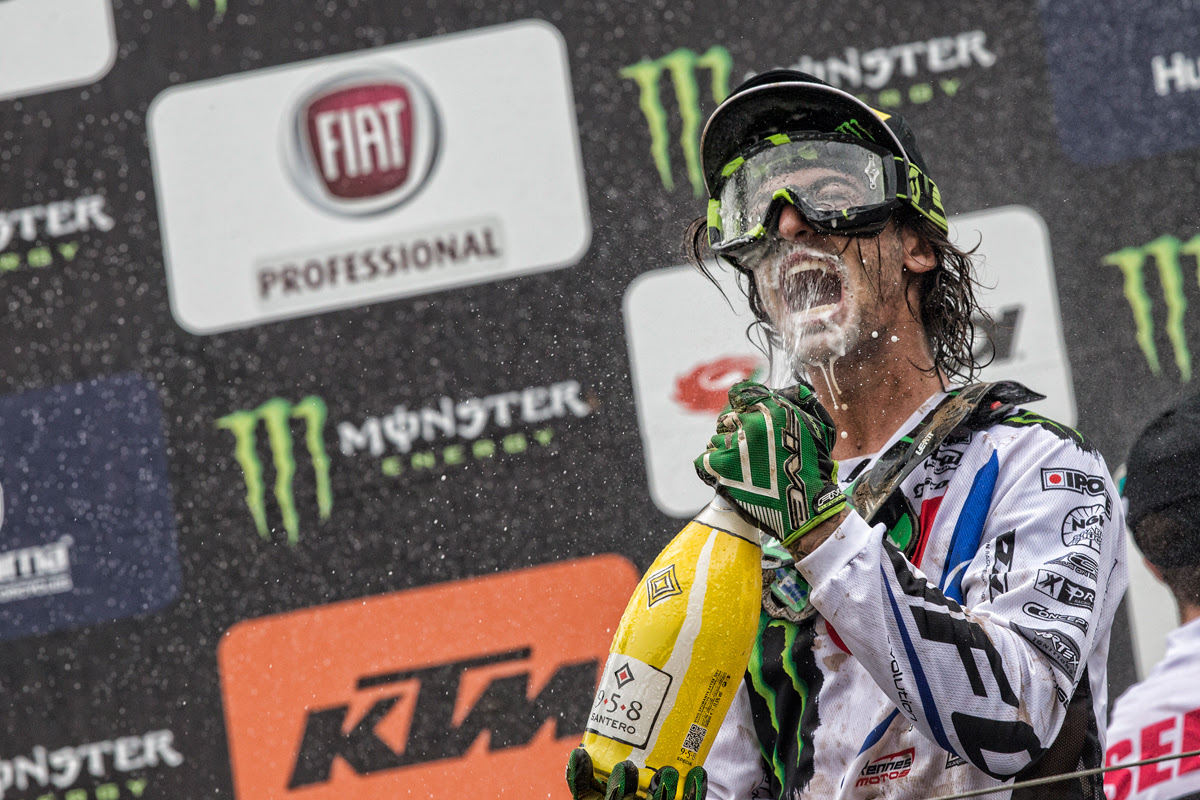 Dylan Ferrandis won the MX2 overall.