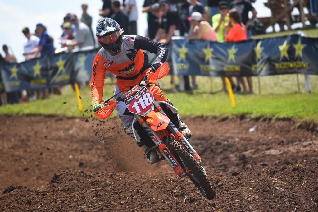 Millsaps sits comfortably out front in the MX1 standings north of the border.