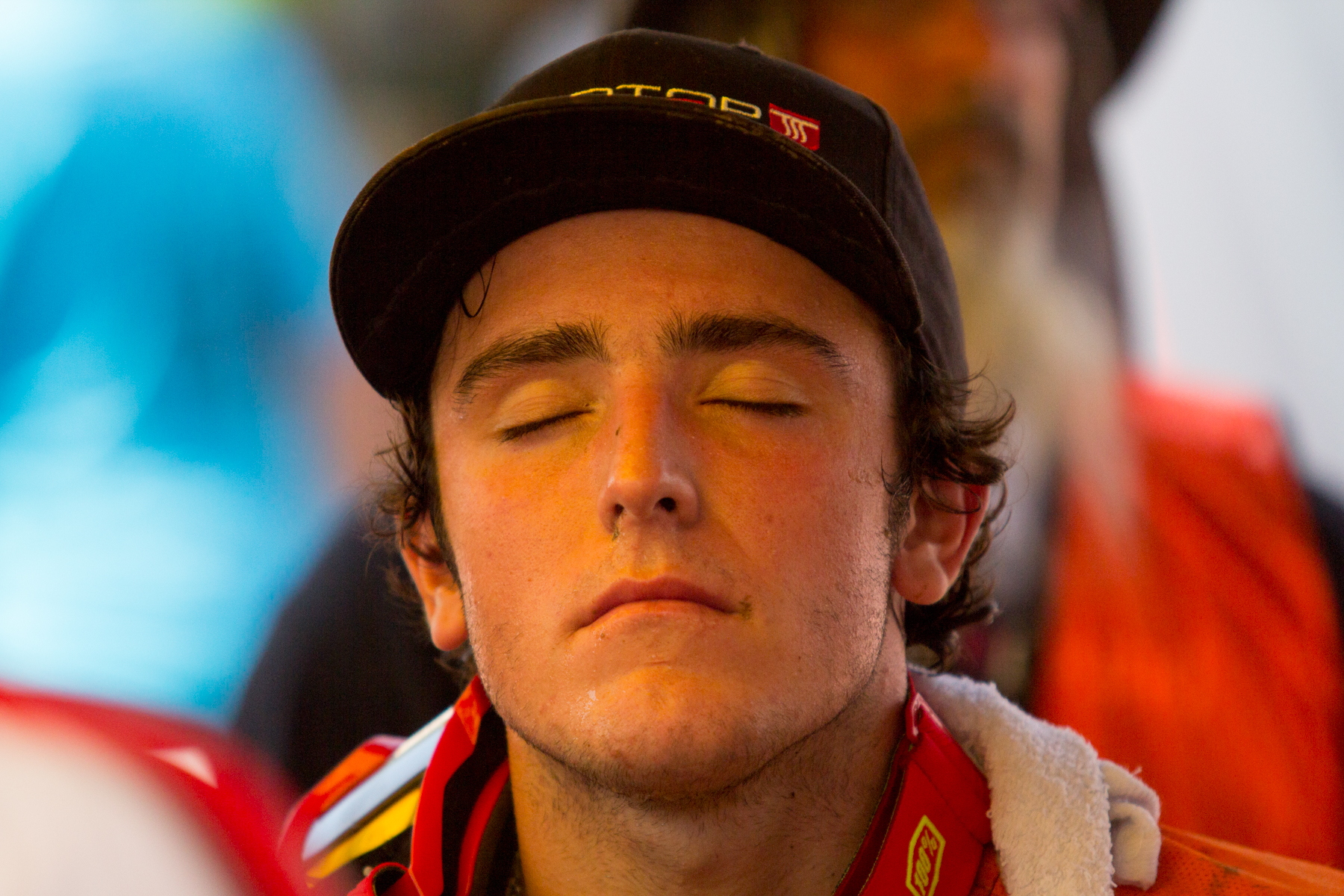 Iowa’s Cameron McAdoo has been battling injuries, but still finished in the top five in Open Pro Sport and 250 A.