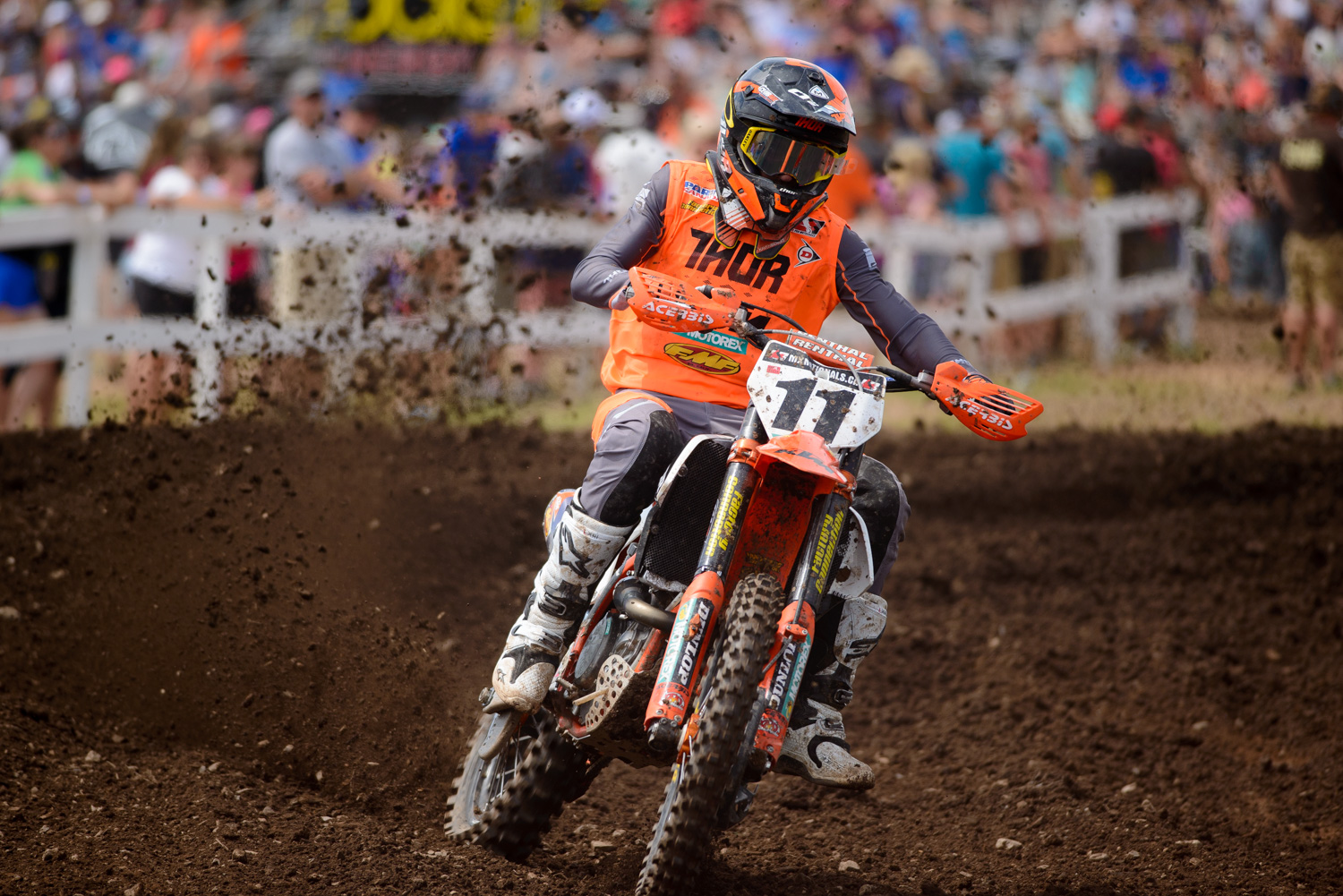 Benoit was the big winner of the MX1 class in Canada over the weekend and is the top Canadian.