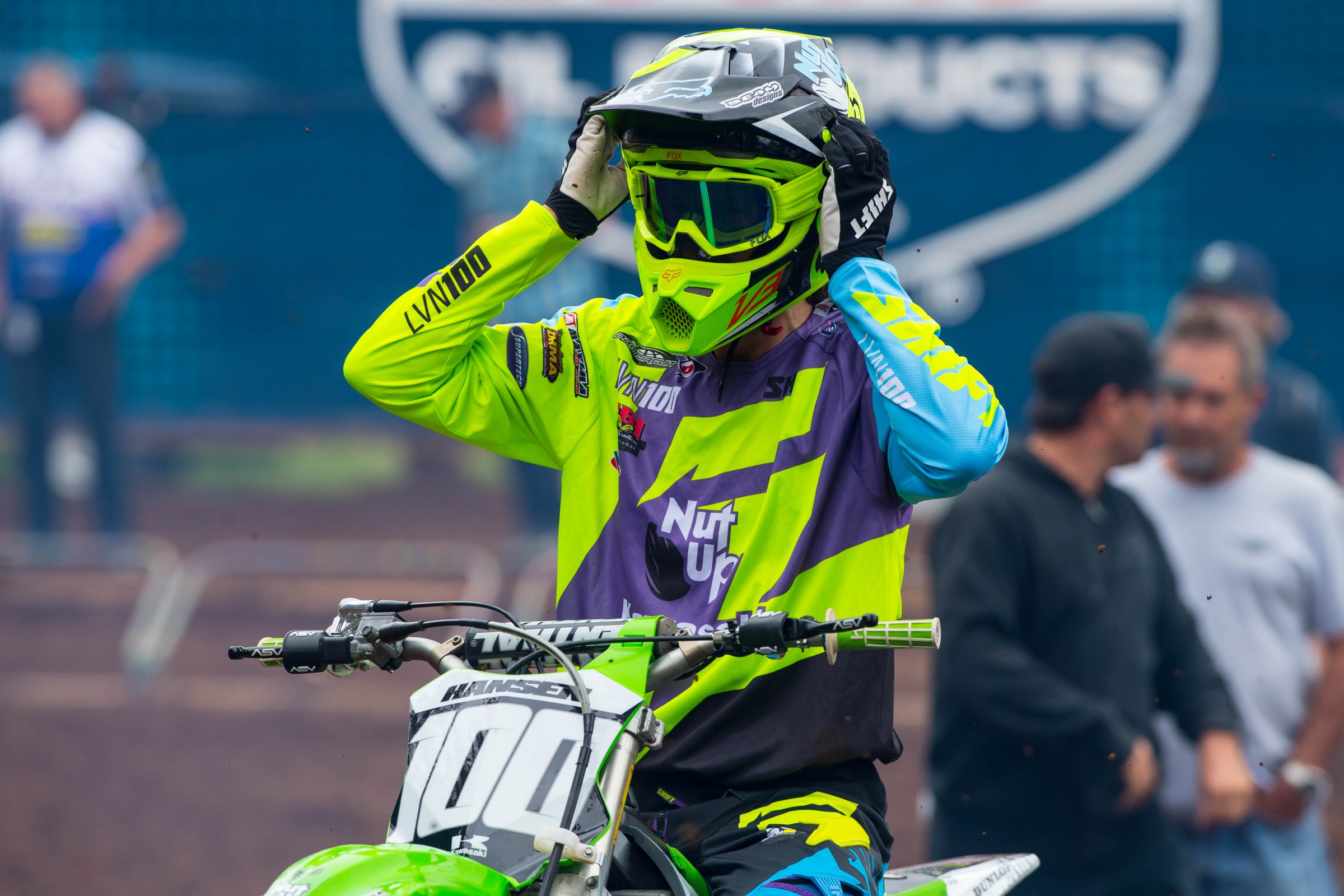 Hansen was a DNS for the 125 Dream Race at Washougal due to bike problems.