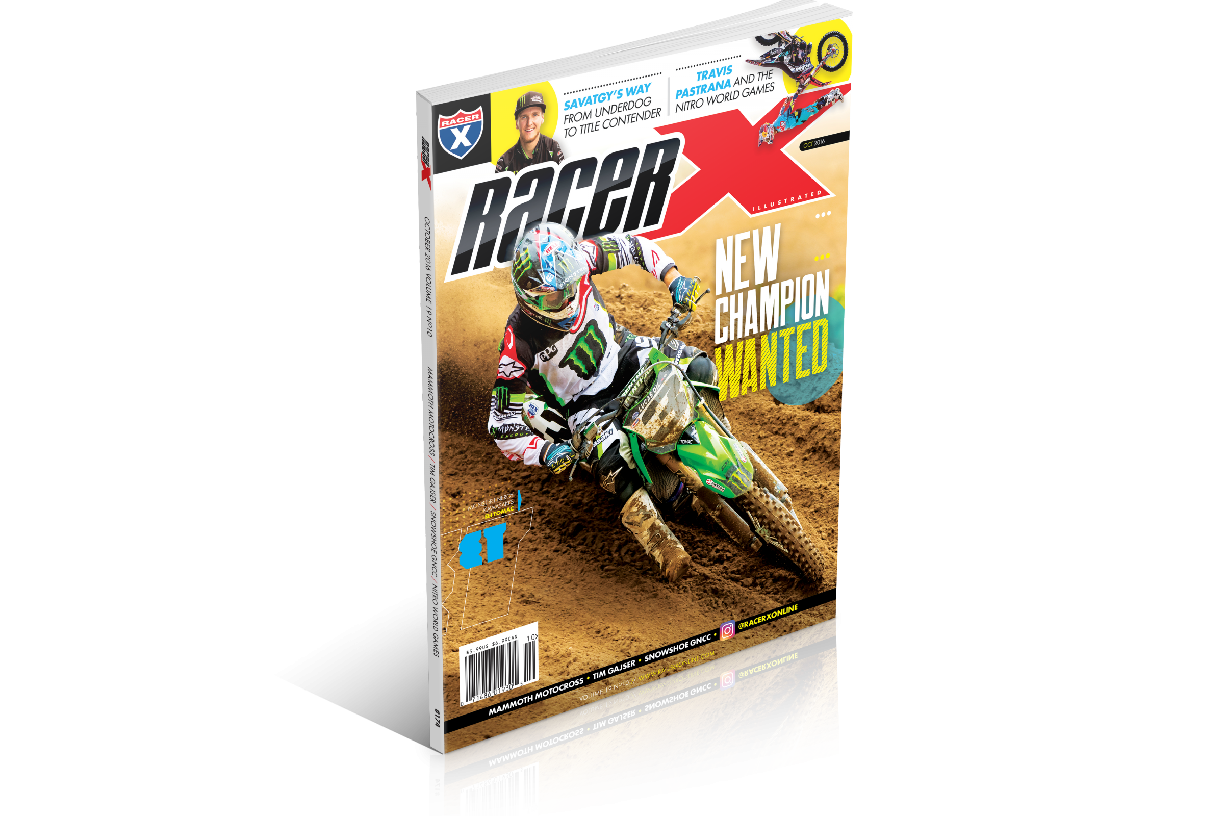 October 2016 Issue of Racer X Illustrated Digital Edition Now Available