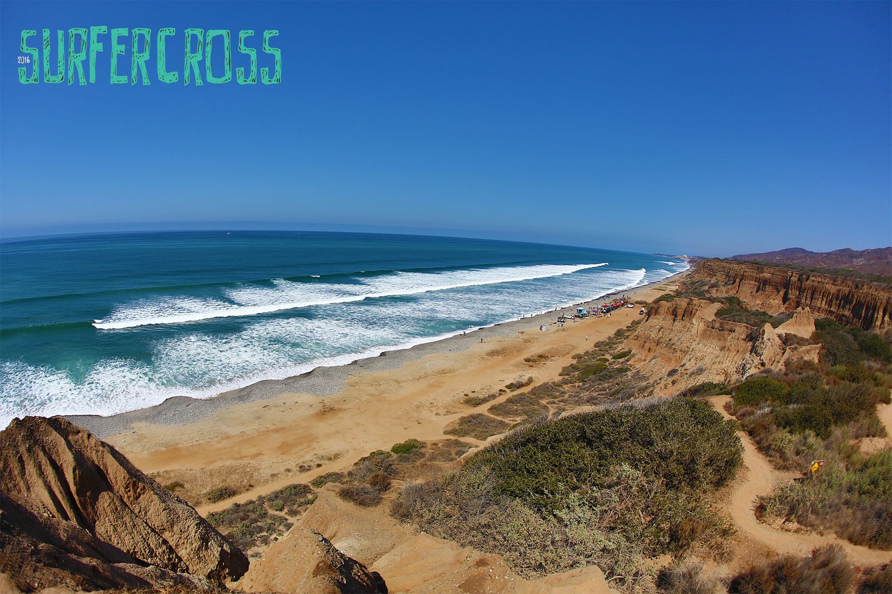 San Onofre State Beach is the perfect setting for the final day of Surfercross.