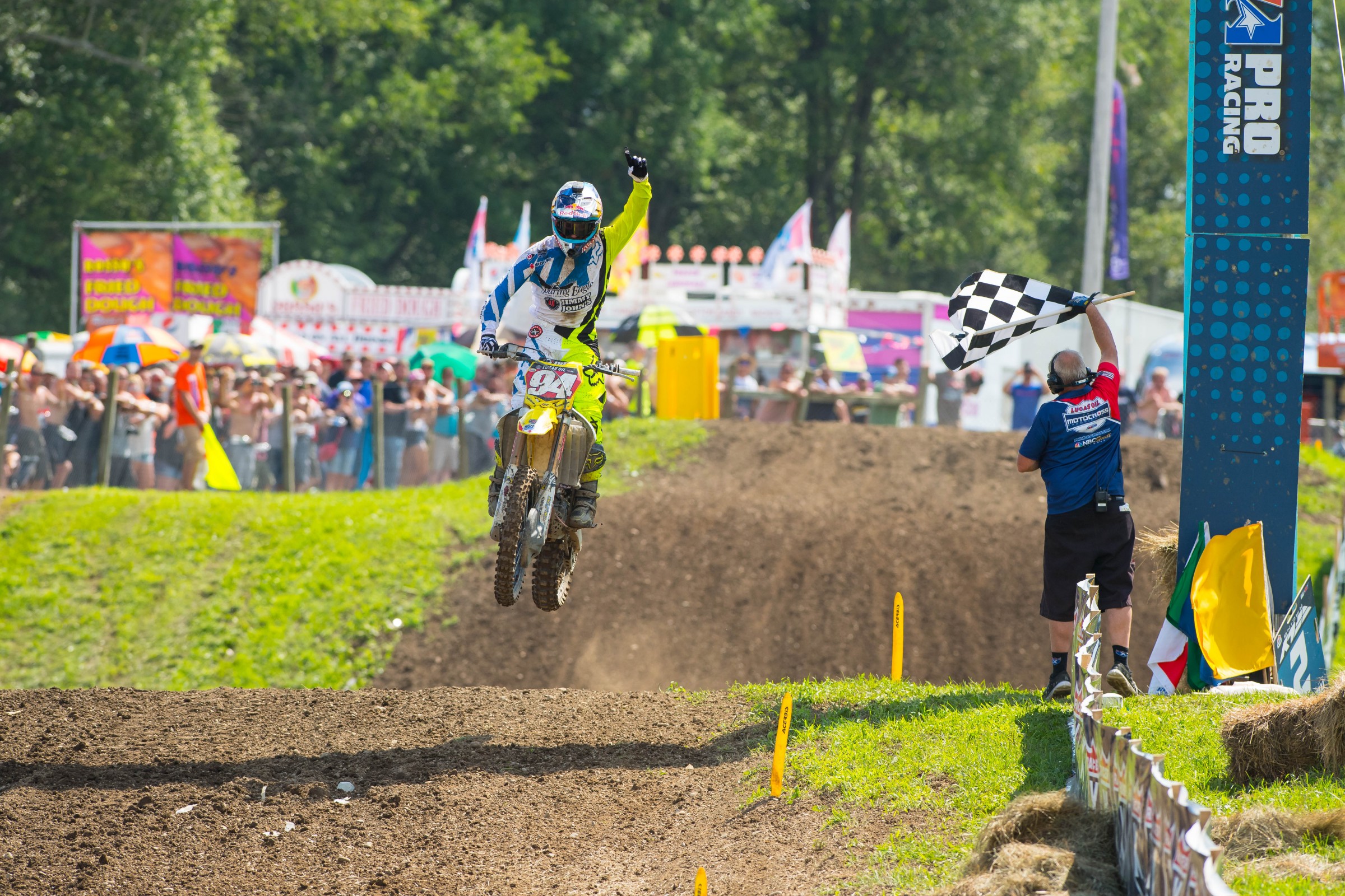 Ken Roczen can clinch his second 450MX title on Saturday.