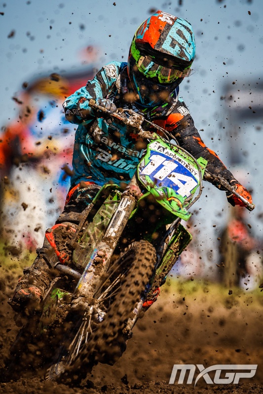 Lancelot leads the world WMX championship.