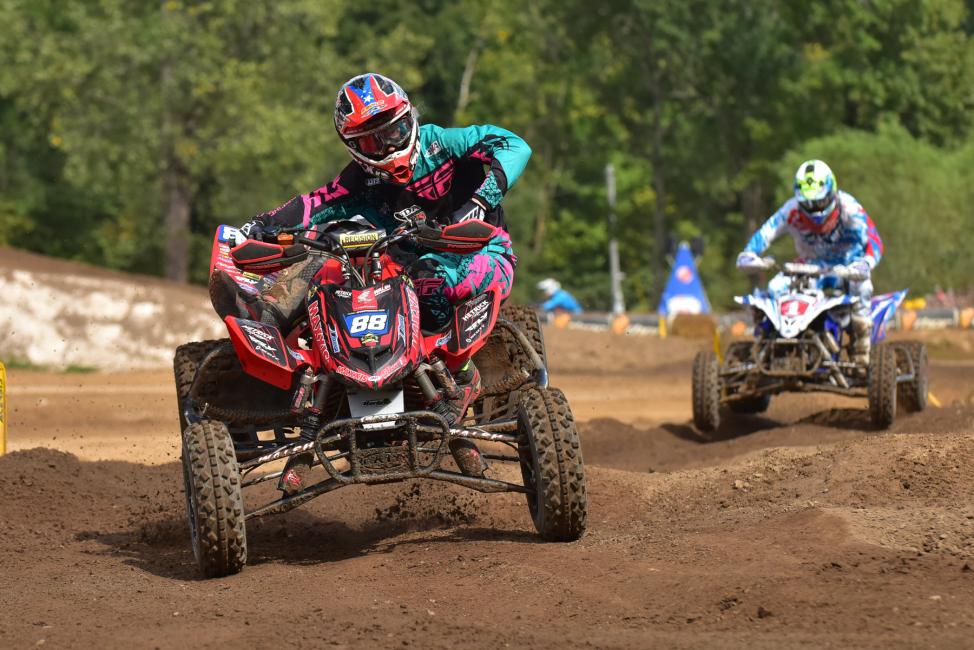 Hetrick is doing his best to keep Wienen in his rearview.