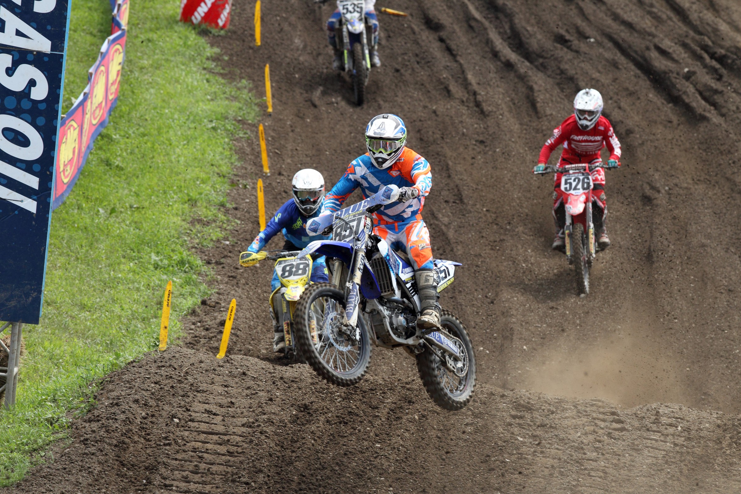 Robin has scored points in two of four motos this year.