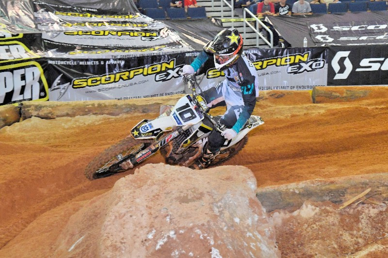 Haaker kicked off the Endurocross season with a win.