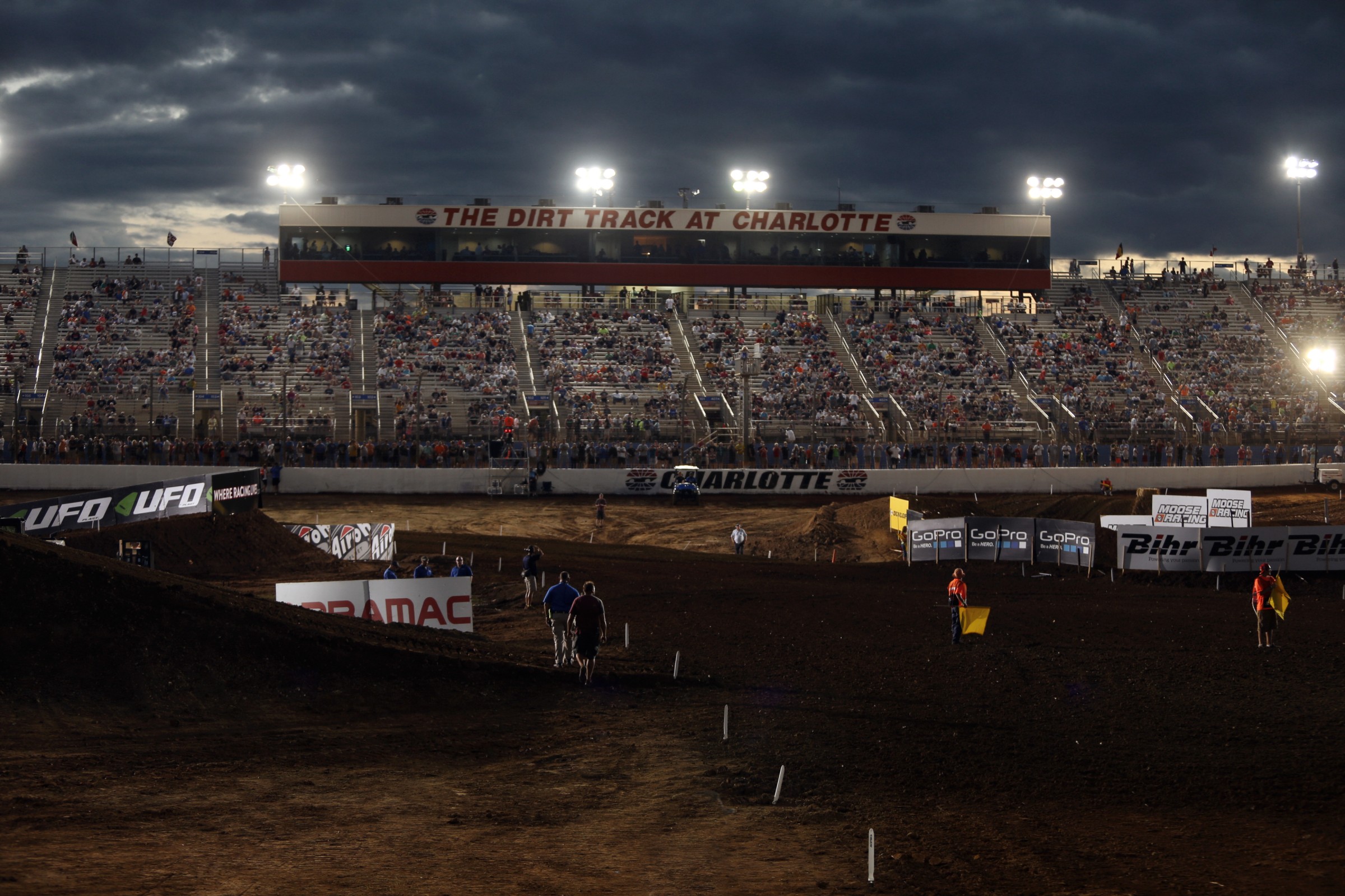 Wet weather was long gone by the night show, and Eli Tomac even theorized the track turned out better due to the heavy rain on Thursday and Friday. Otherwise, the clay might have been incredibly dry and hard packed.