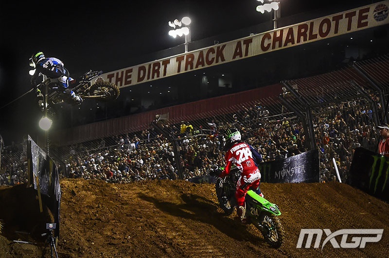 Webb put on a show for his hometown crowd and won the overall in the MX2 class.