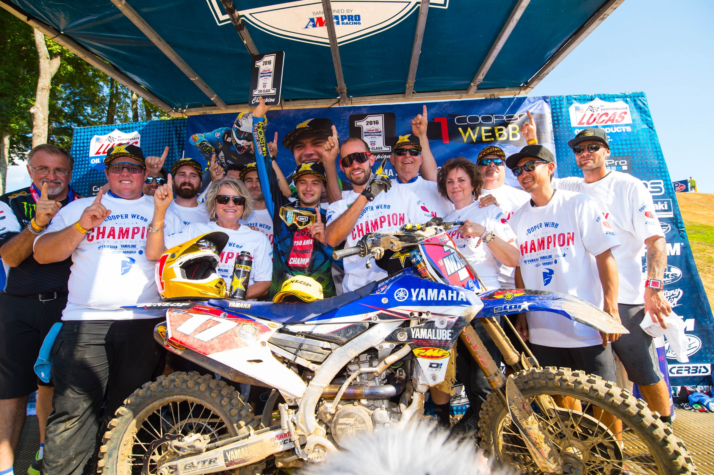 Gass will move up to the 450 Class with Webb starting in 2017.