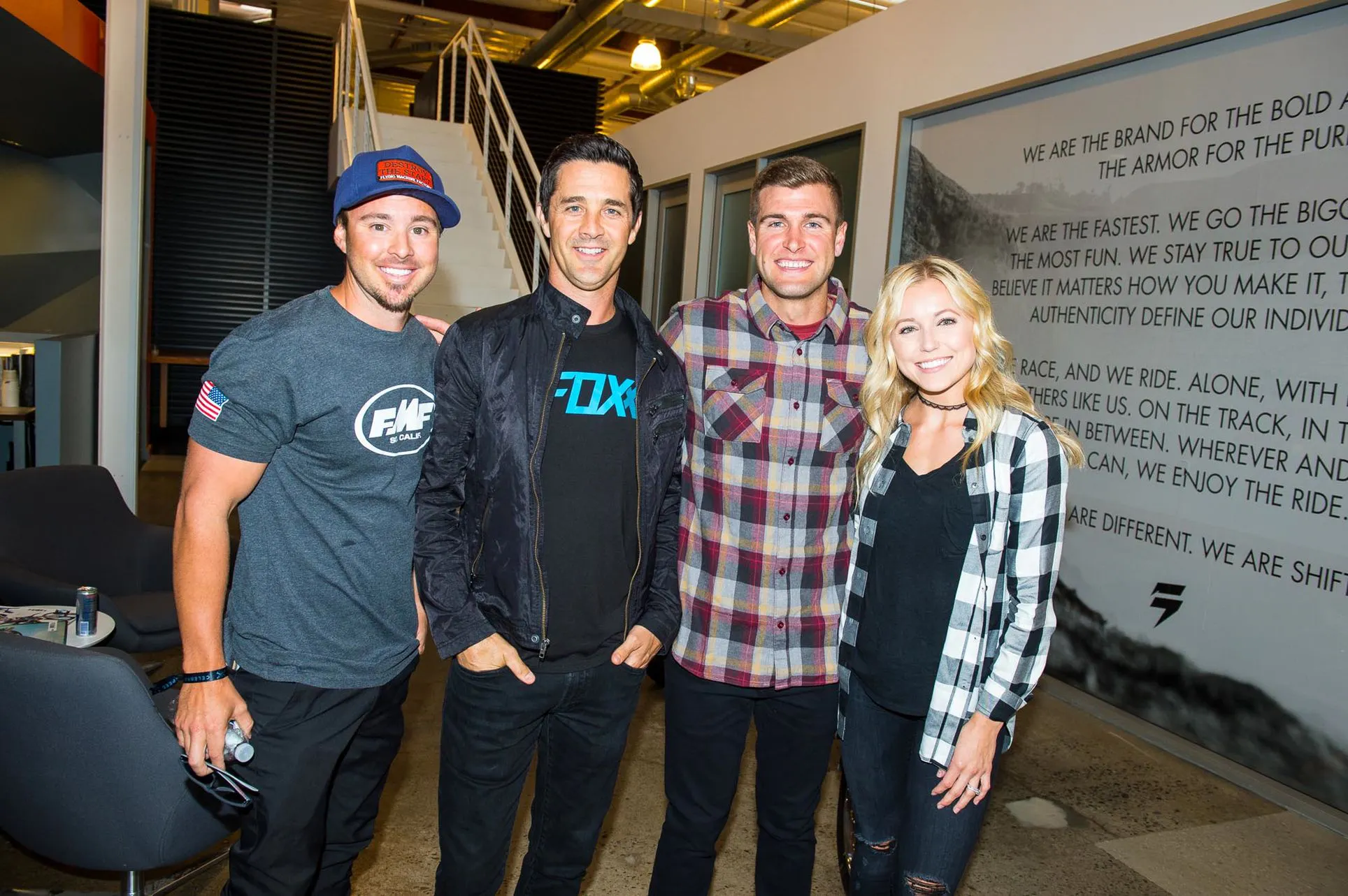 Ryan Dungey and his wife made it out.