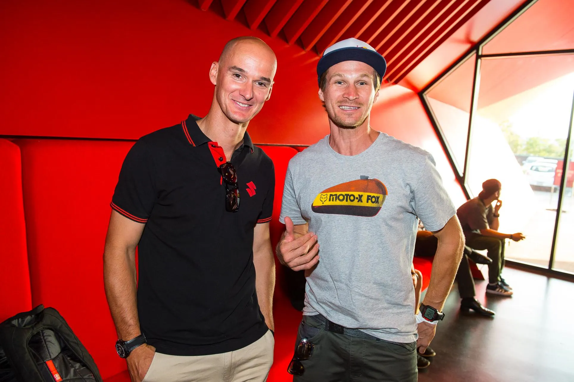 Everts and EnduroCross star Taddy Blazusiak