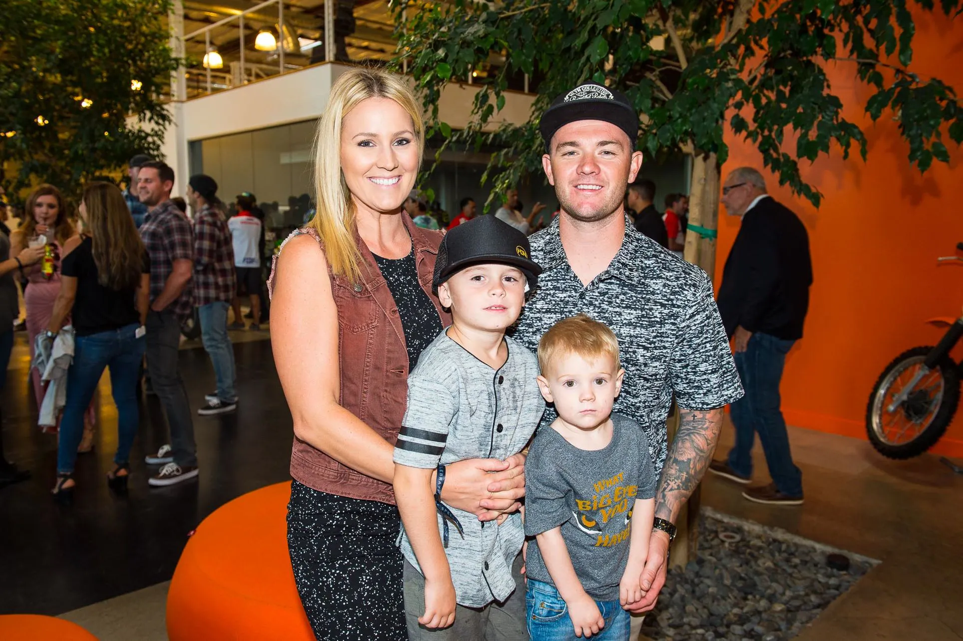 Josh Grant and family.