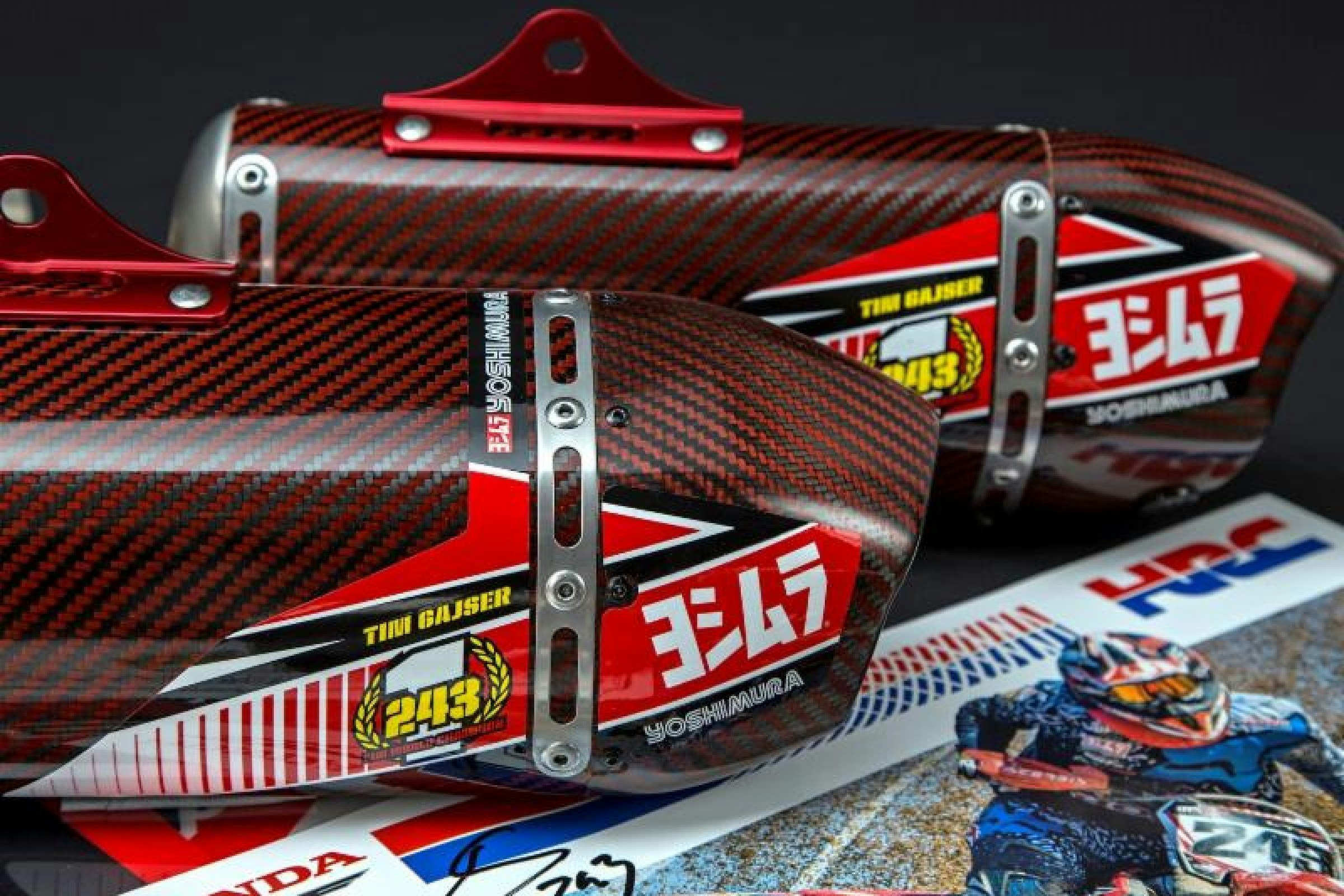 Yoshimura Releases Tim Gajser Exhausts
