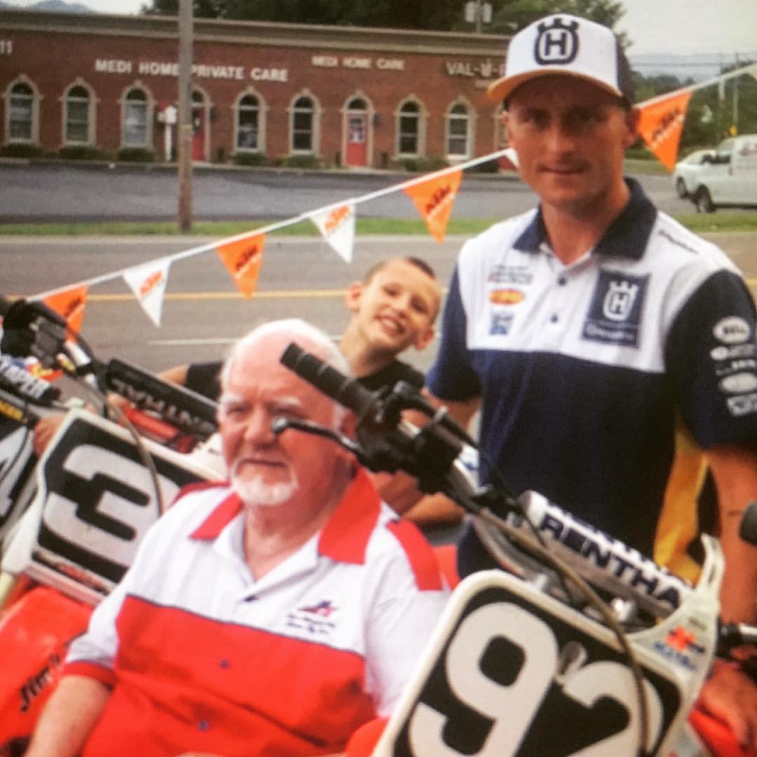 Kenneth Hayes with Mike Brown. 