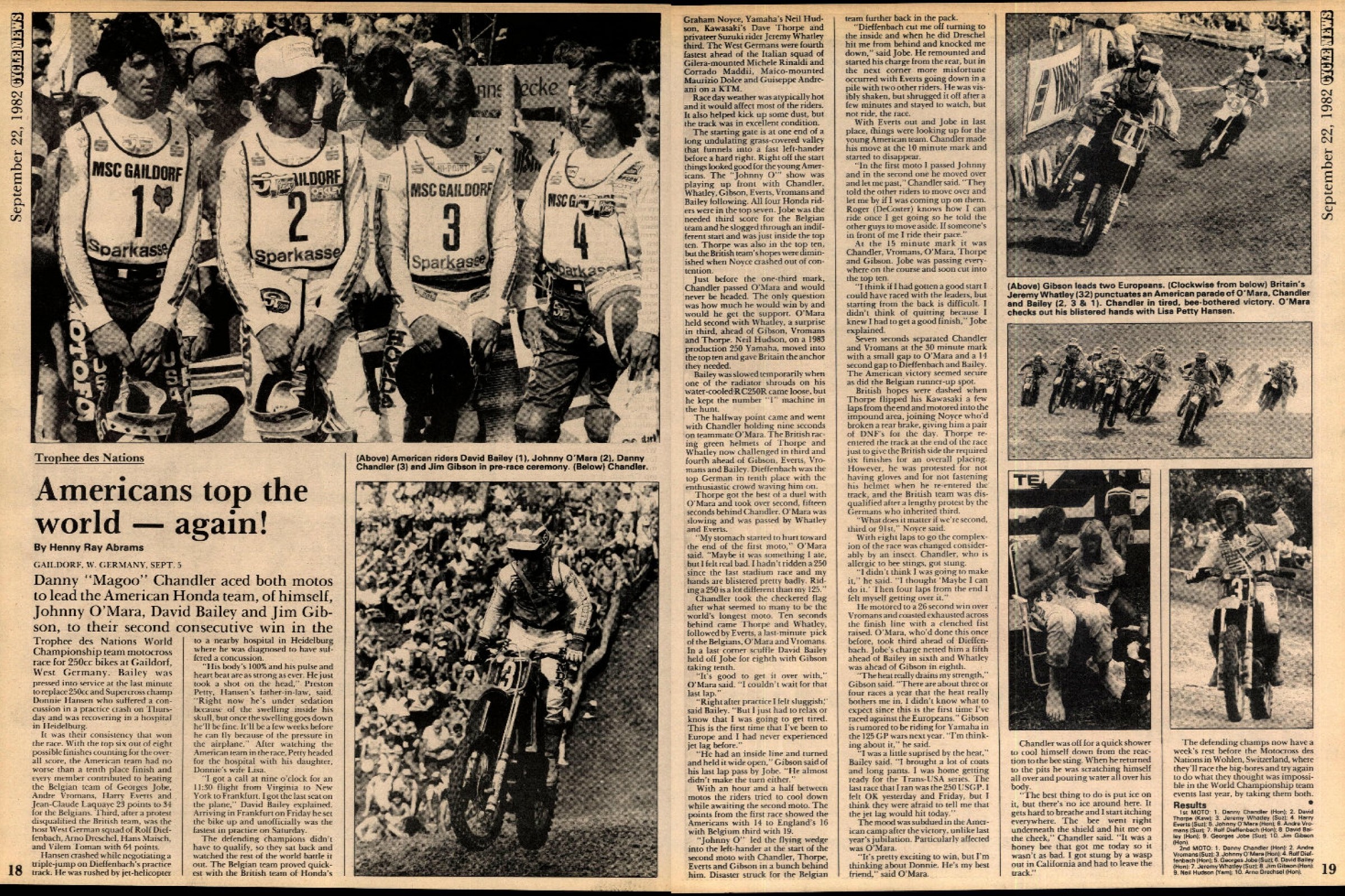 The List: Cycle News' MXdN Reports