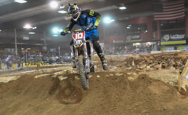 Haaker has stepped up his game this season. He leads the Endurocross championship halfway through.