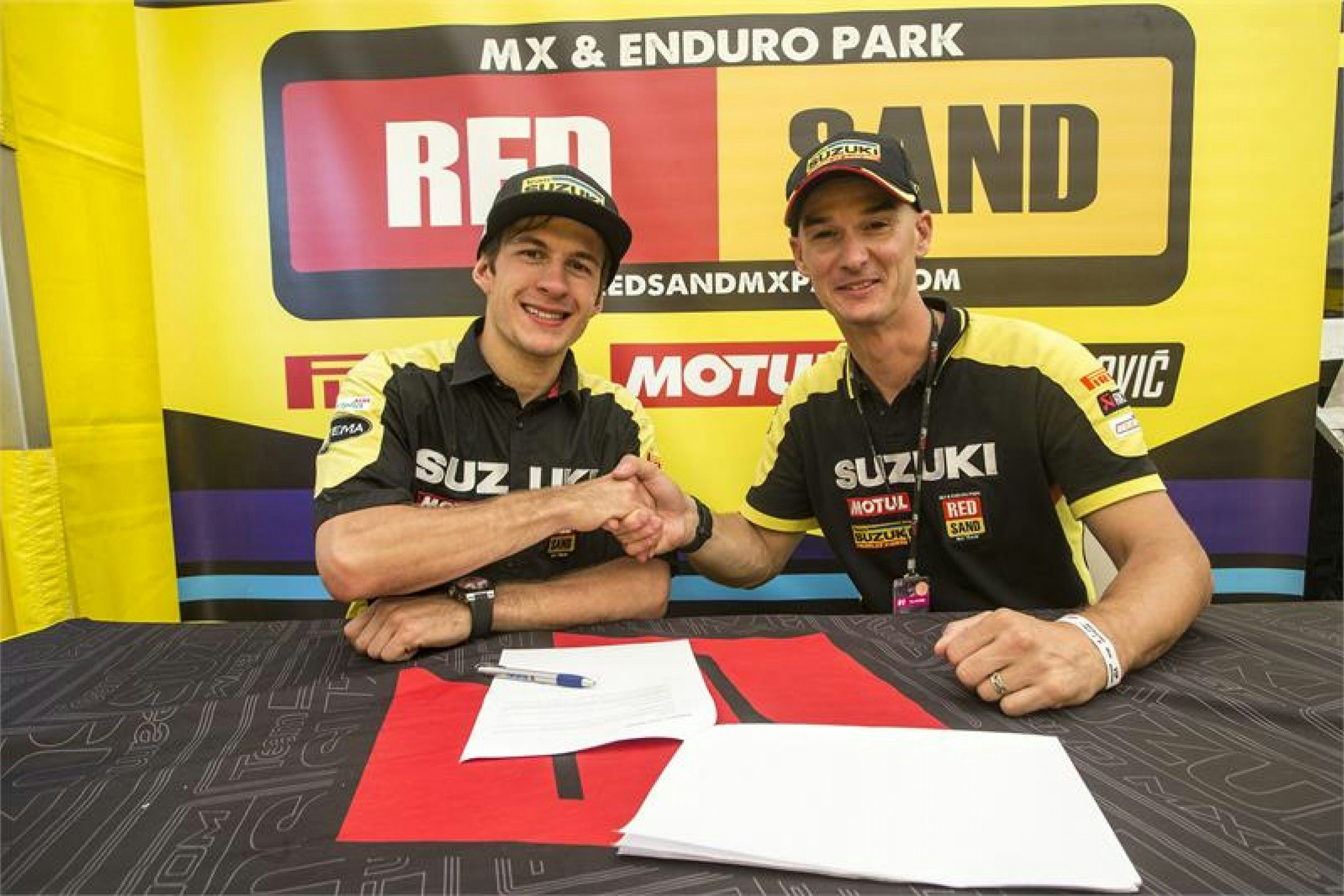 Jeremy Seewer Signs Extension into MXGP Class with Suzuki