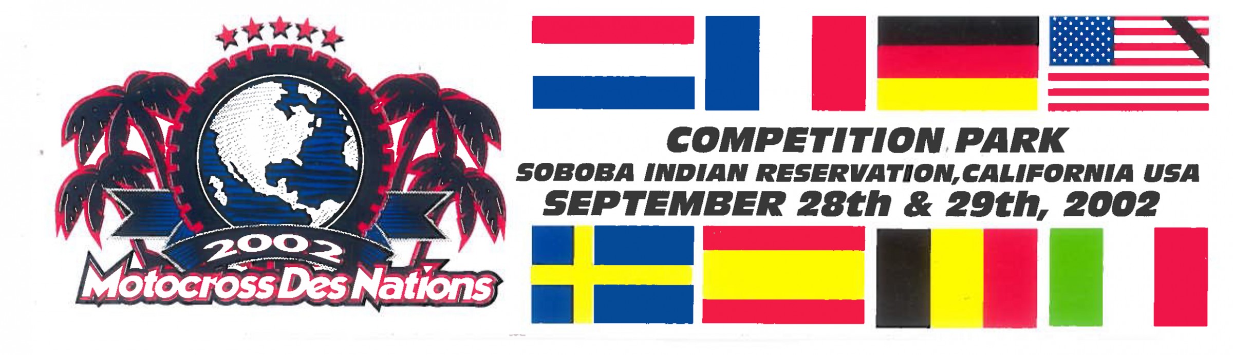 The official logo for the event that would never happen.