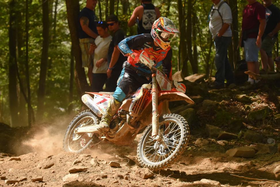 Russell captured the GNCC championship with another win at Powerline Park.
