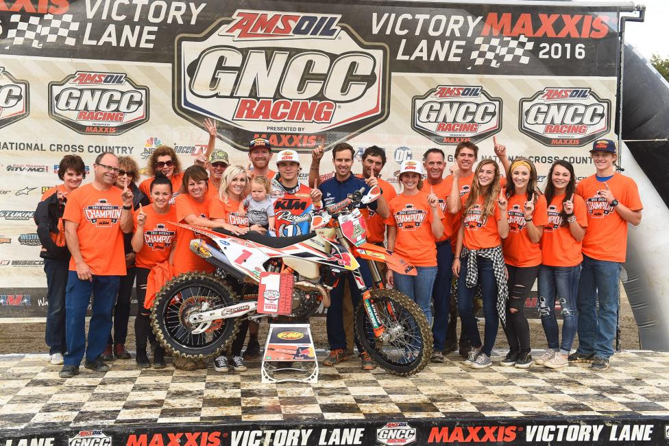 Kailub Russell's overall win allowed him to secure the National Championship.