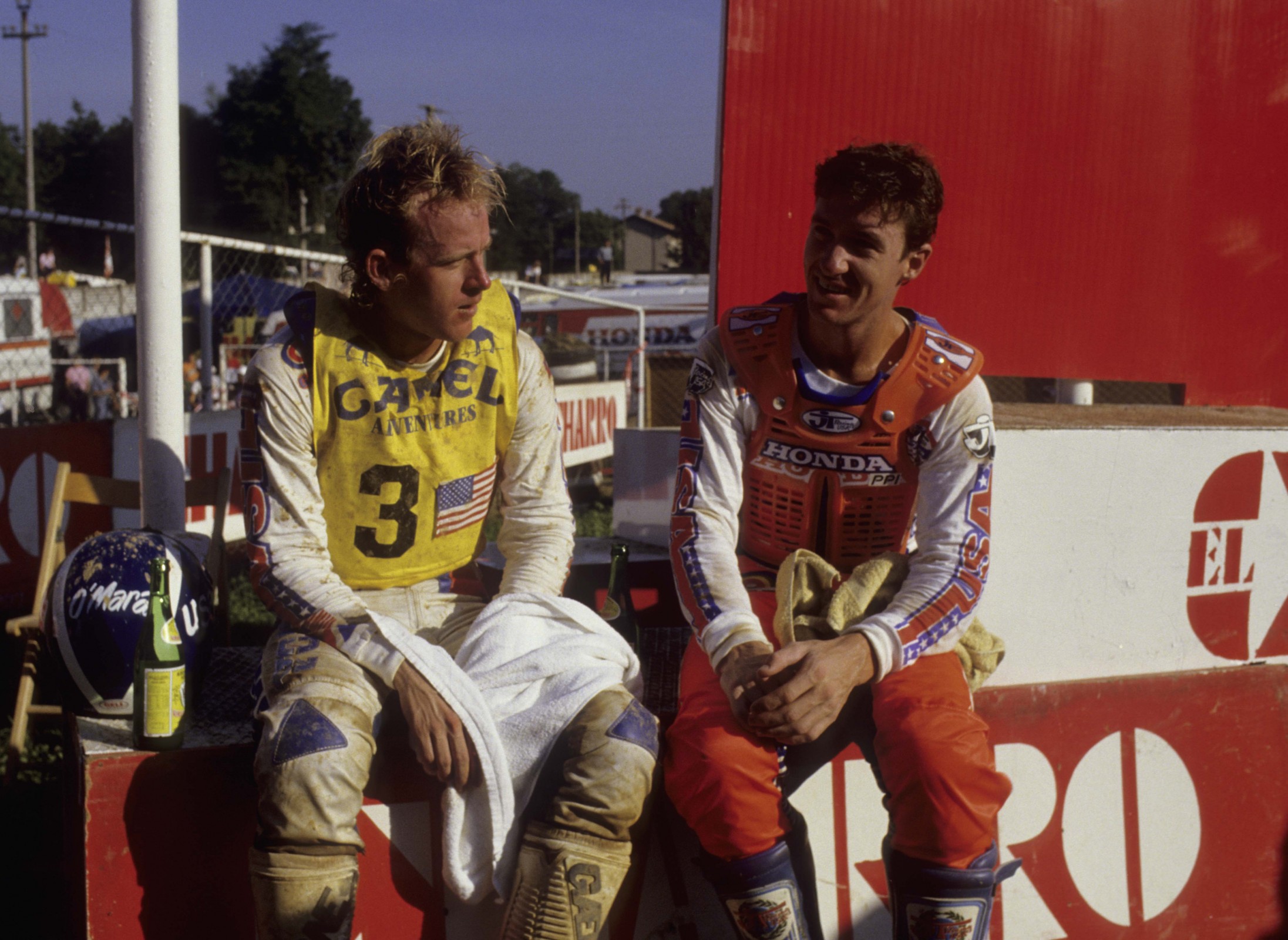 O'Mara (left) and David Bailey.