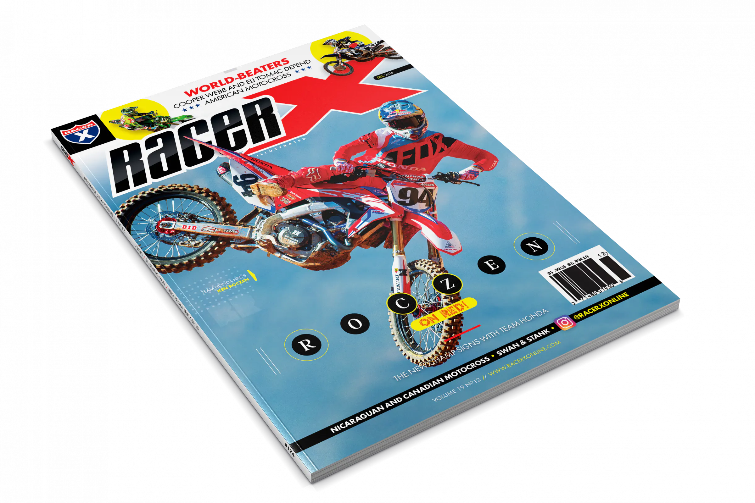 December 2016 Issue of Racer X Illustrated Digital Edition Now Available
