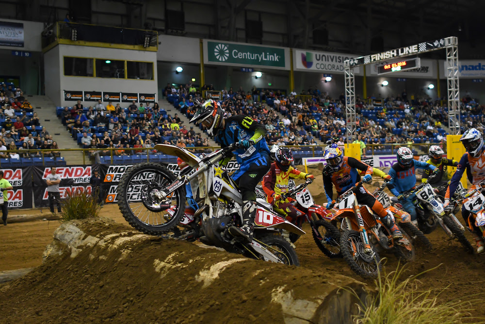 Haaker leads the EnduroCross Championship.